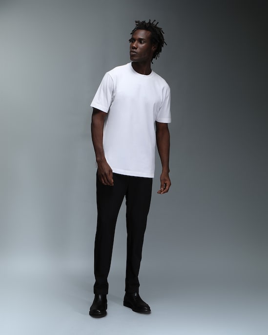 Camiseta masculina Tech UltraCotton em algodão - Branco