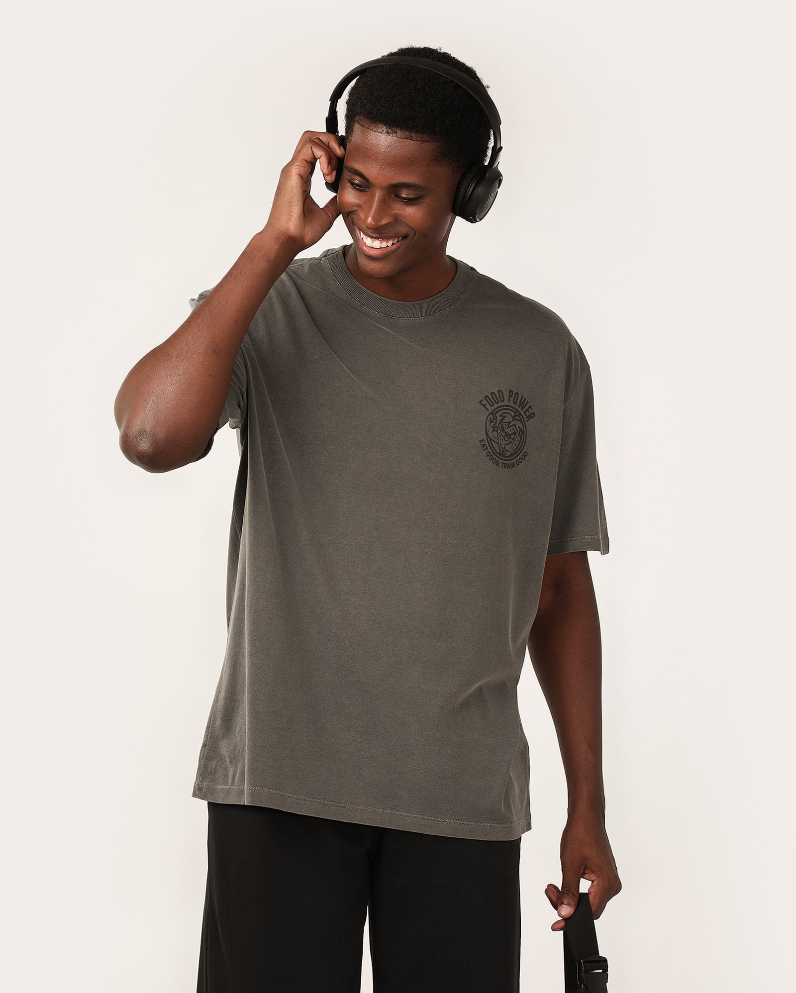 Riachuelo | Camiseta esportiva masculina oversized food power