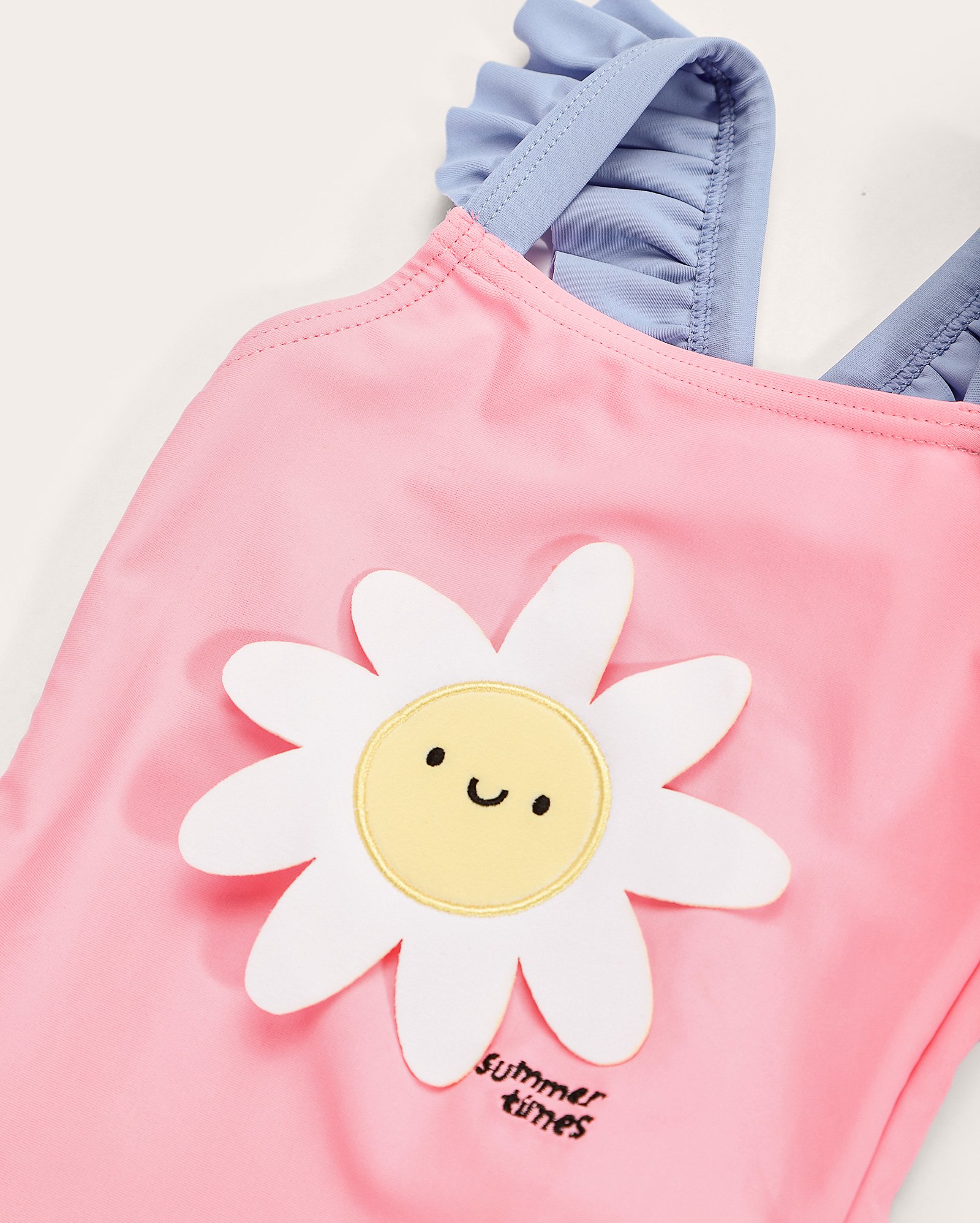 Maiô infantil estampa de margarida l 1-4A rosa | Acessori By Riachuelo