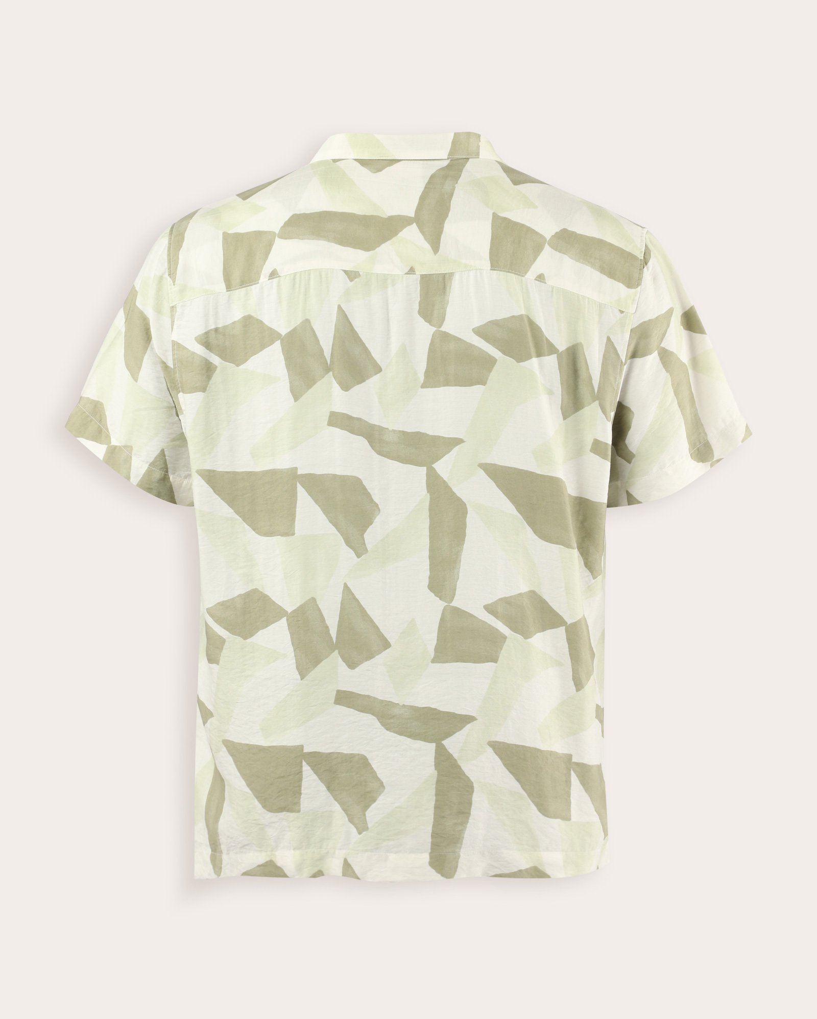 Camisa plus size masculina bowling estampa abstrata - verde