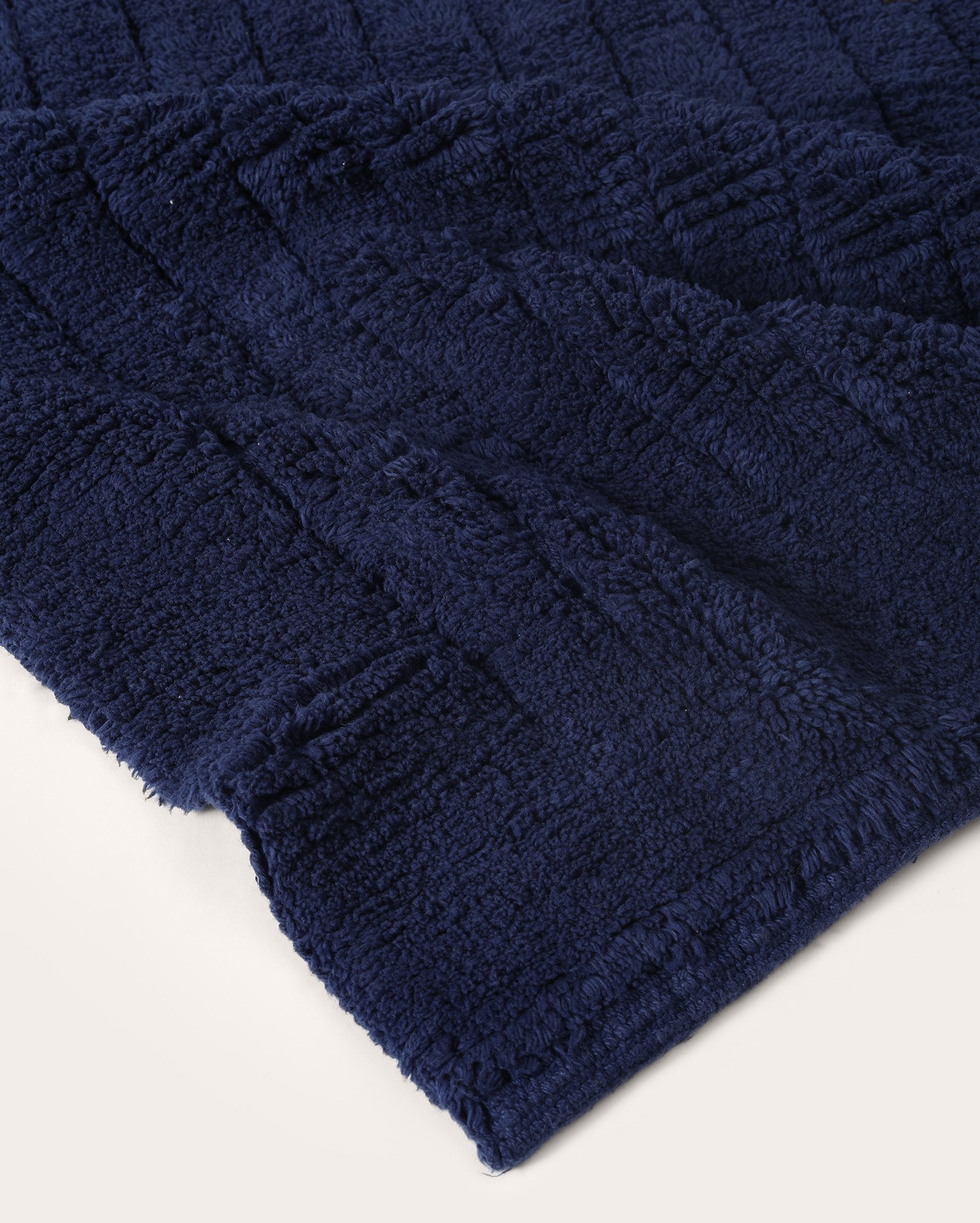 Tapete para banheiro Jacob 50x70cm - Azul Escuro | Casa Riachuelo