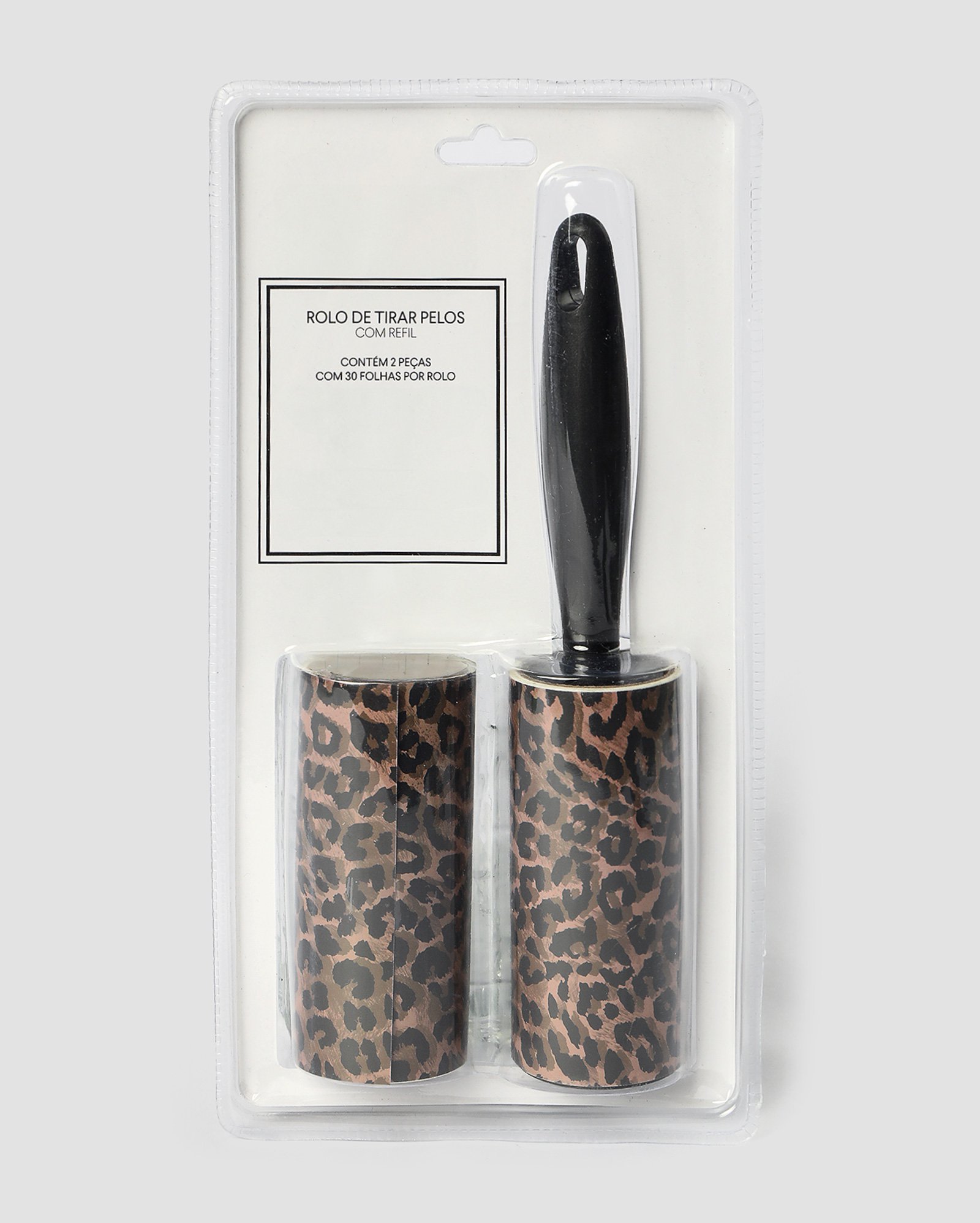 Rolo tira pelo + refil onça bege | Accessori by Riachuelo