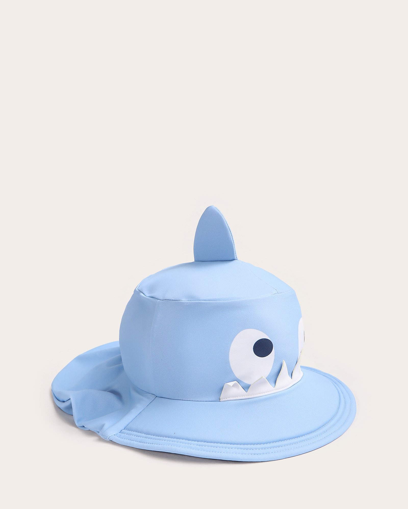 Kit sunga infantil + chapéu Tubarão 1-4A azul