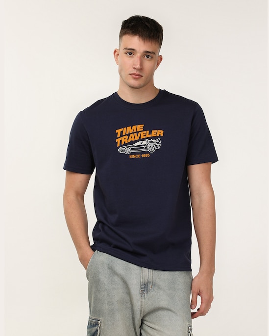 Camiseta masculina regular De Volta Para o Futuro