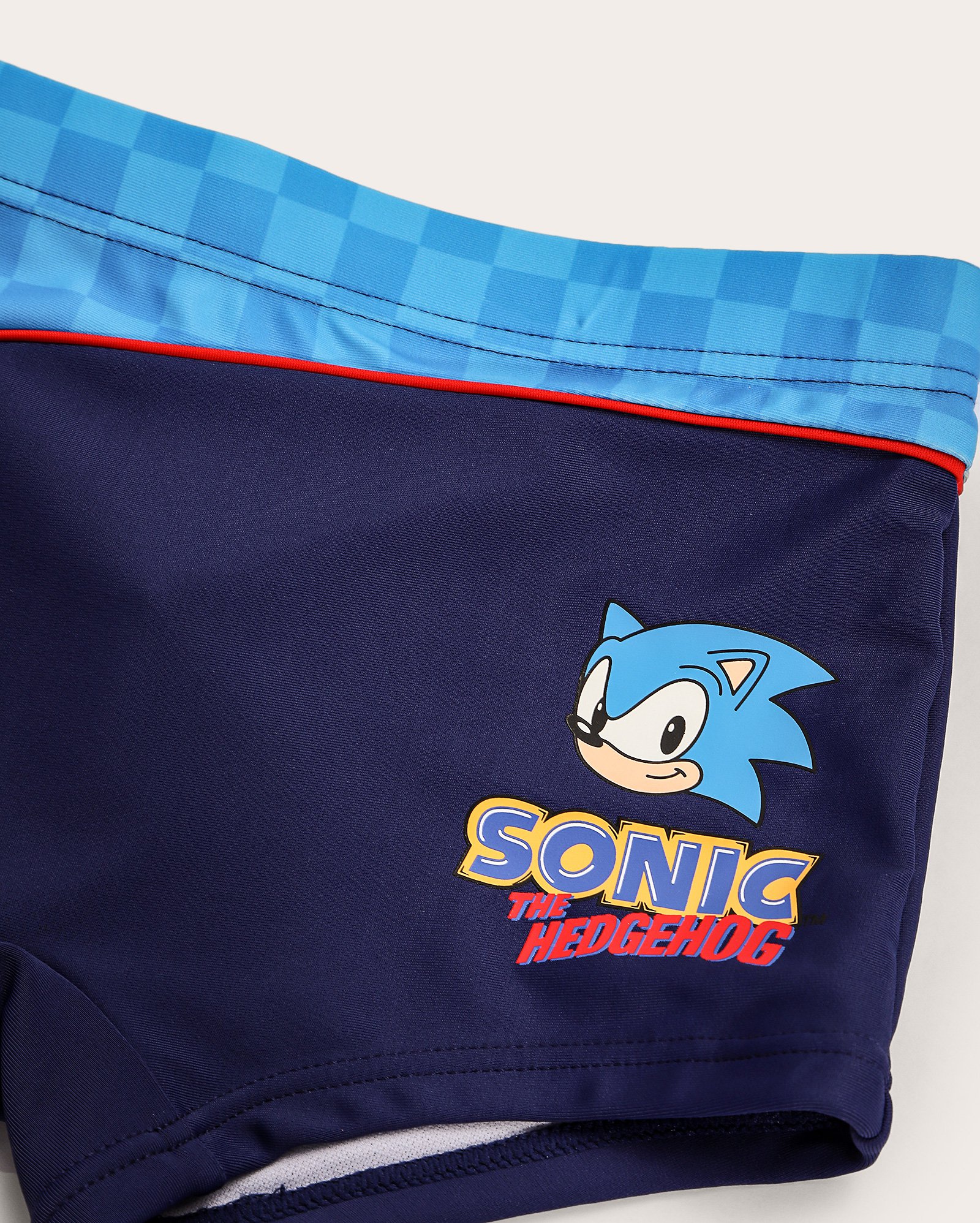 Sunga infantojuvenil boxer Sonic the hedgehog 4-12A azul | SEGA