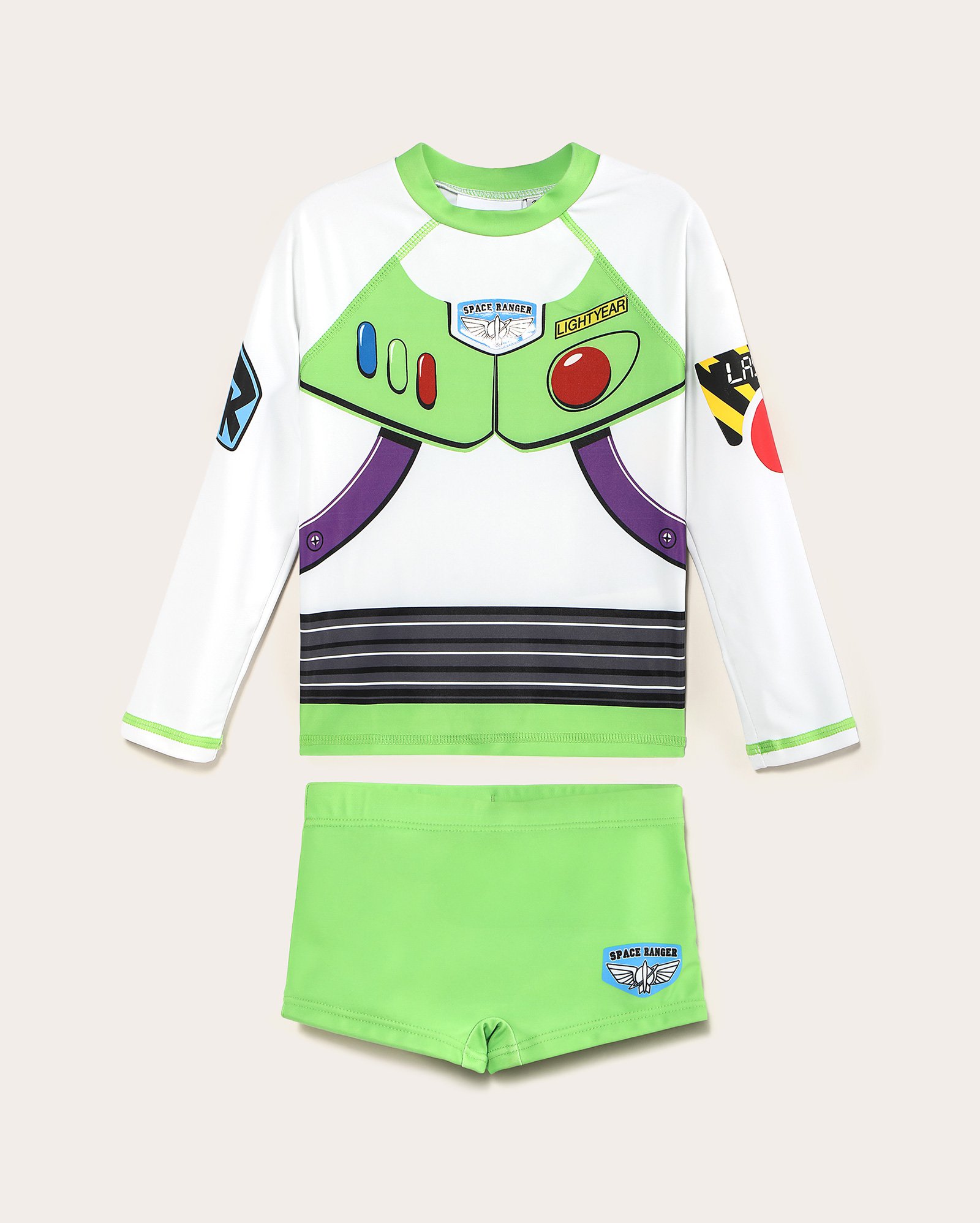 Conjunto de praia infantil Buzz Lightyear 1-4A multicor