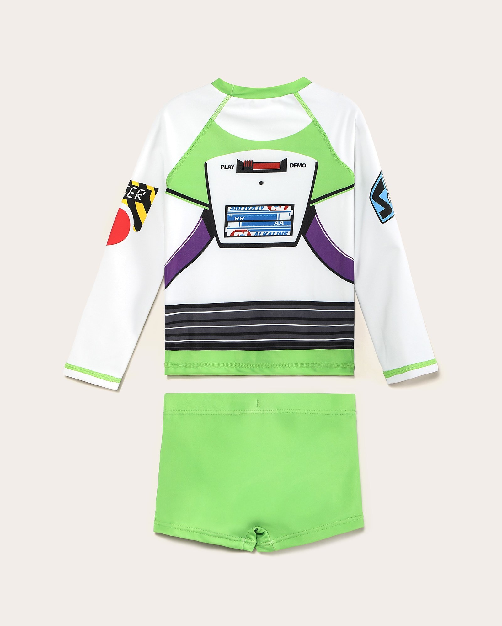 Conjunto de praia infantil Buzz Lightyear 1-4A multicor