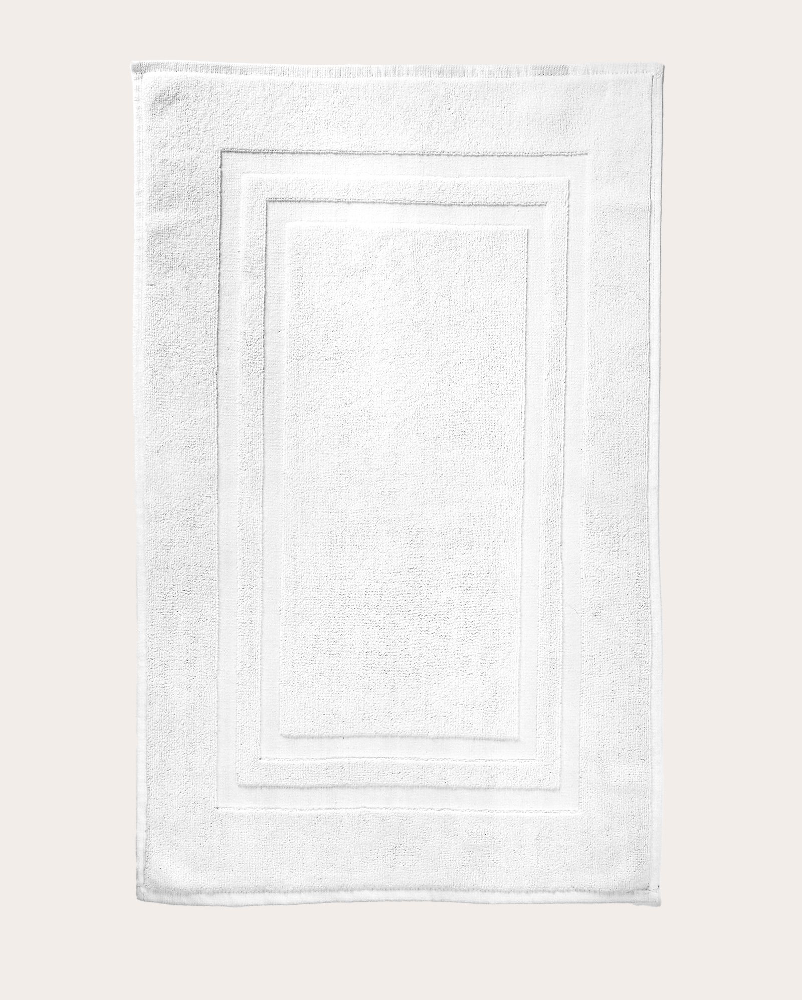 Toalha de piso soft geométrica 50x80cm - Branco | Casa Riachuelo