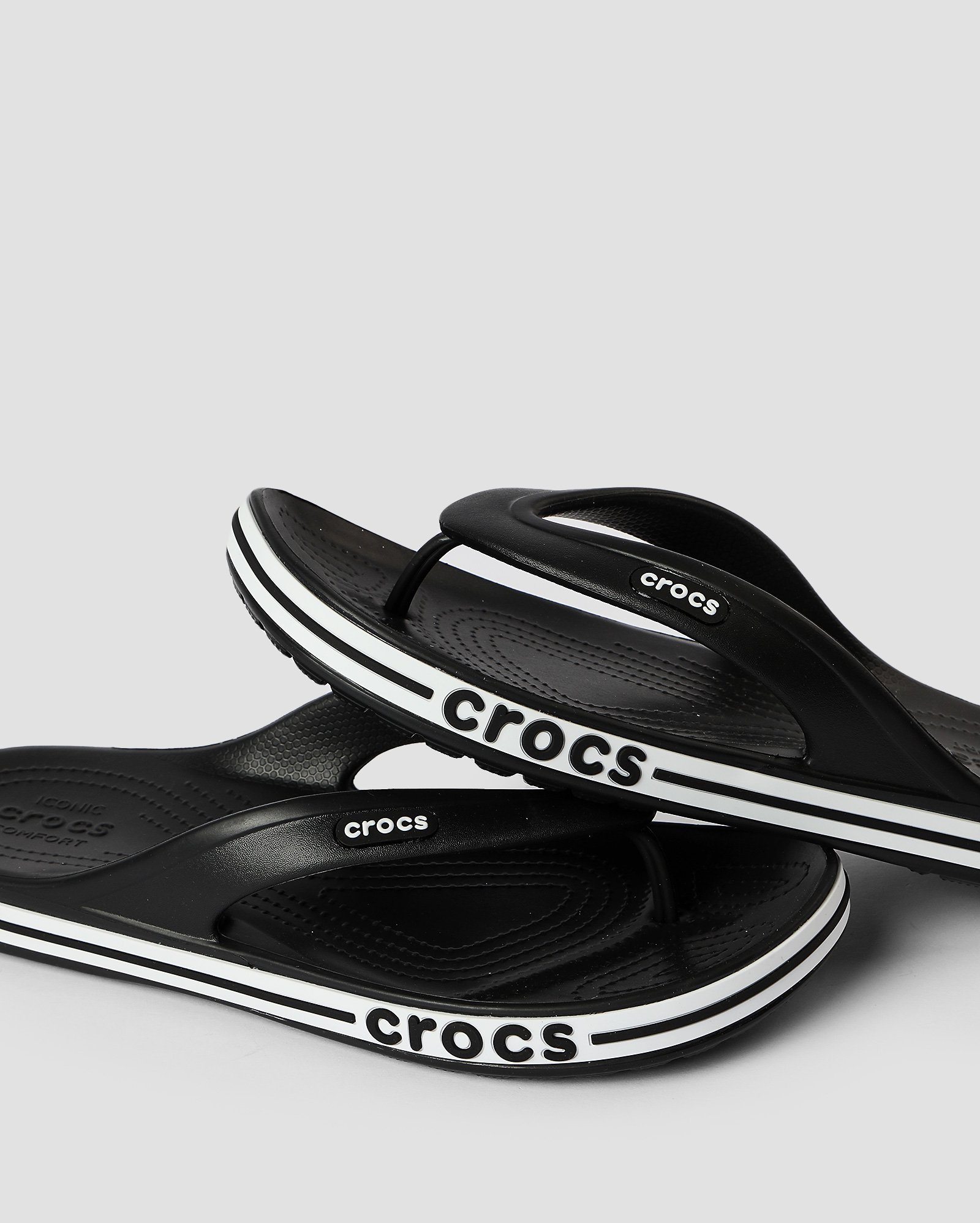 Flip Flops Crocs Suola Alta Bayaband Flip Flops Unisex Casual Y