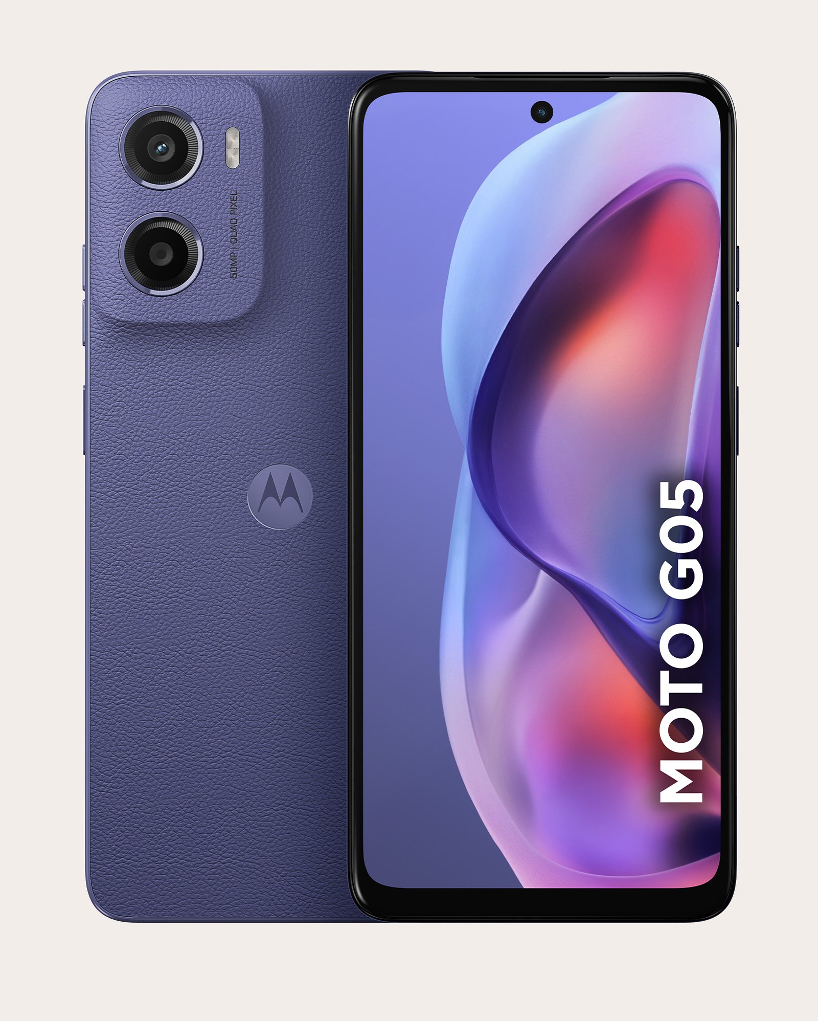 Smartphone moto g05 128GB 12GB (4GB RAM + 8GB RAM Boost) violeta | Motorola