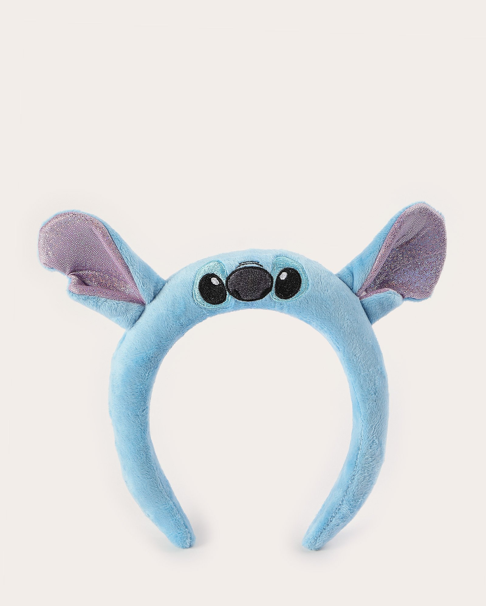 Tiara infantil peluciada orelhinha interativa Lilo & Stitch azul | Disney