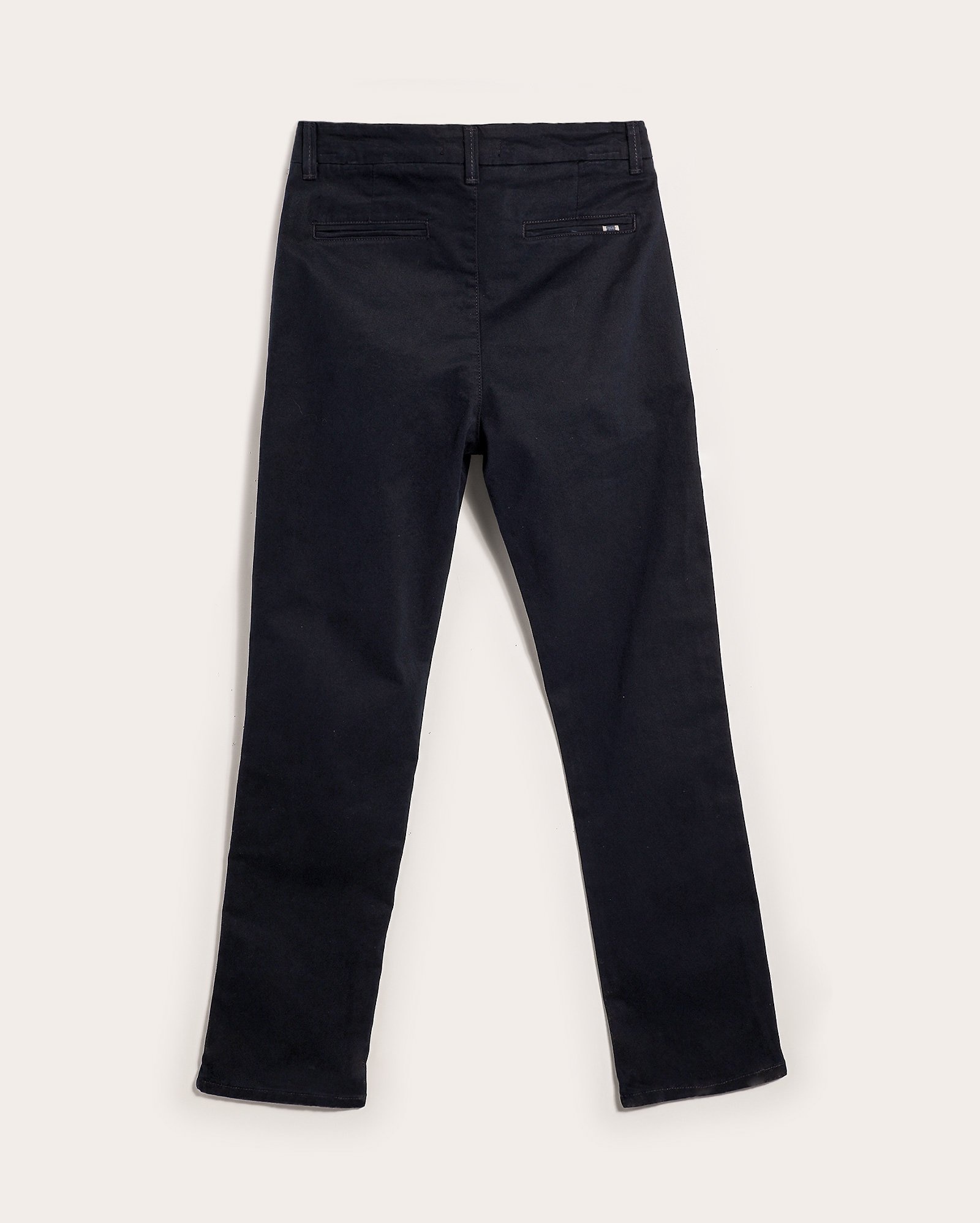 Calça sarja juvenil slim com bolsos chino azul | Pool