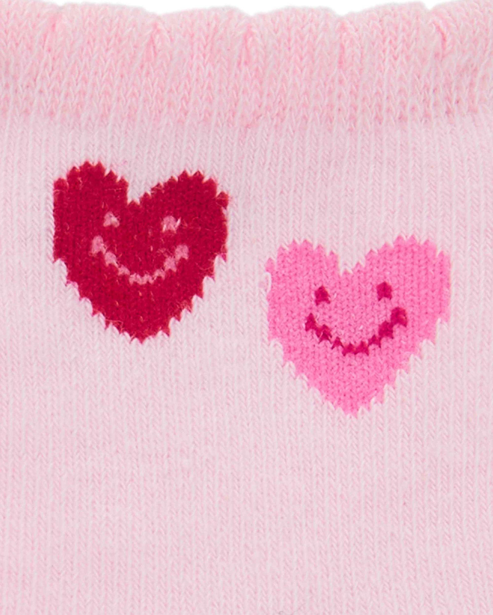 Kit meia bebê 3 pares xoxo multicor | Carter's