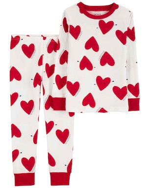 Pijama longo infantil 2 peças xoxo bege | Carter's