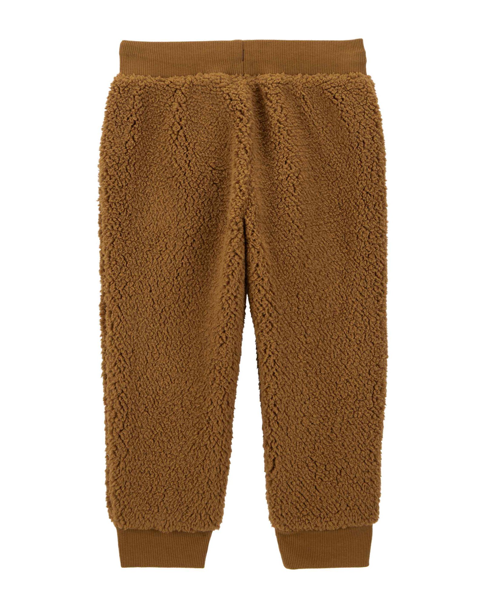 Calça bebê em sherpa com cordão marrom | Carter's