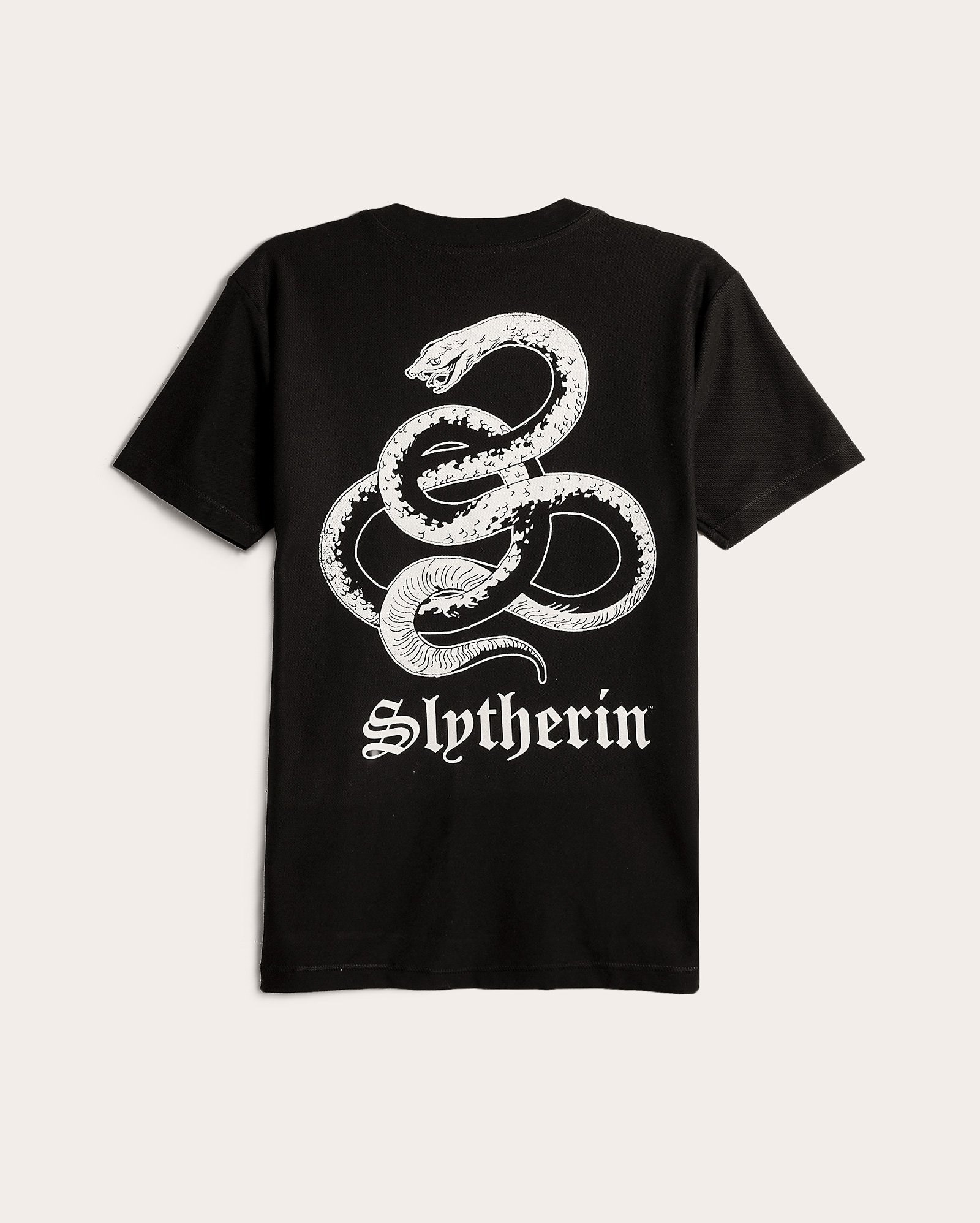 Camiseta juvenil oversized texturizada Sonserina preta | Warner Bros