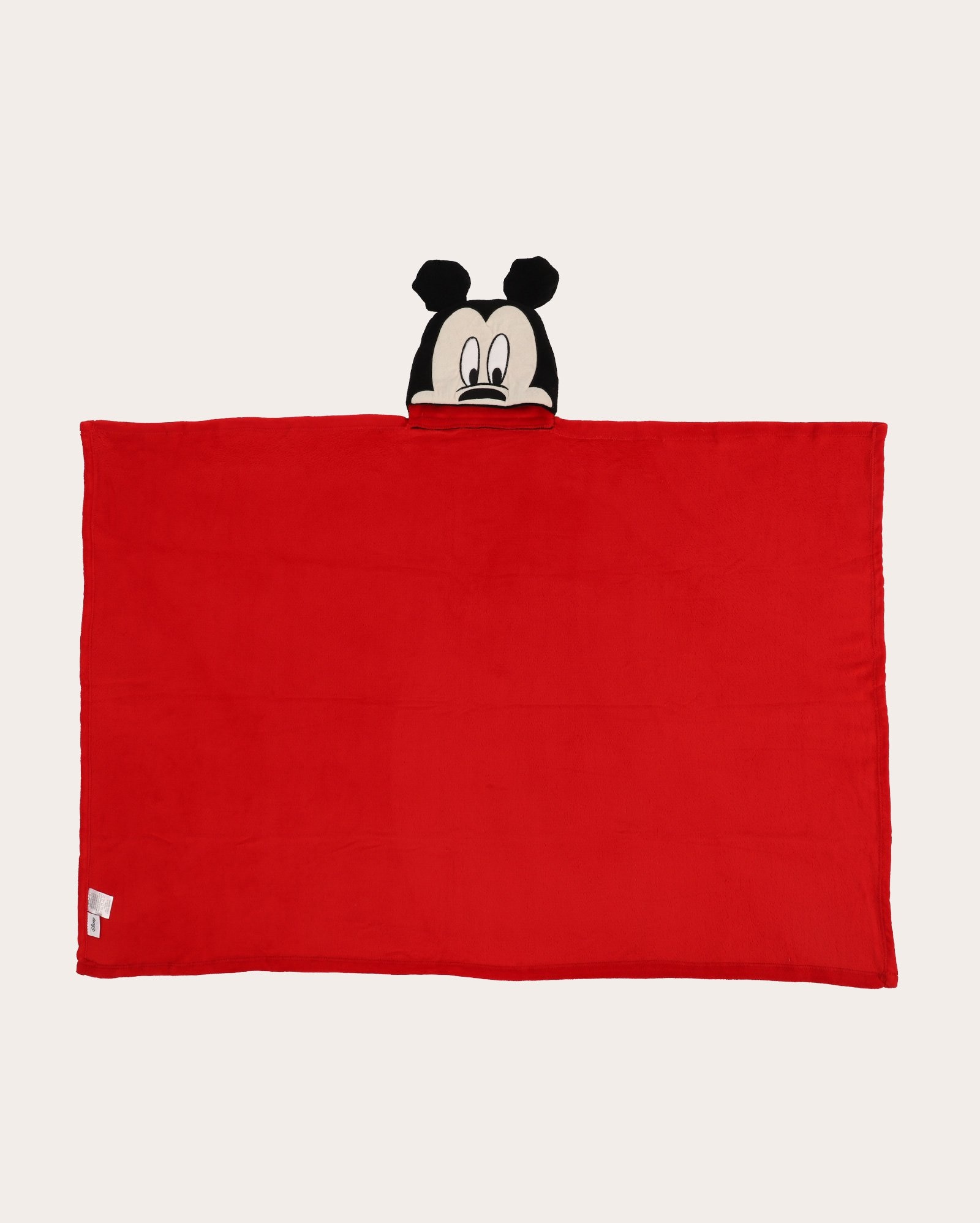 Manta Infantil com capuz Mickey vermelha | Casa Riachuelo