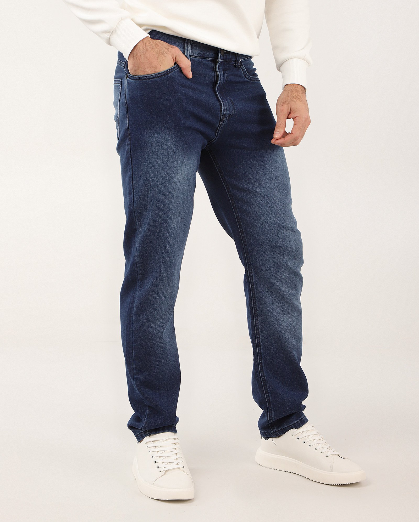 Calça black jeans masculina Comfy reta | Pool Jeans