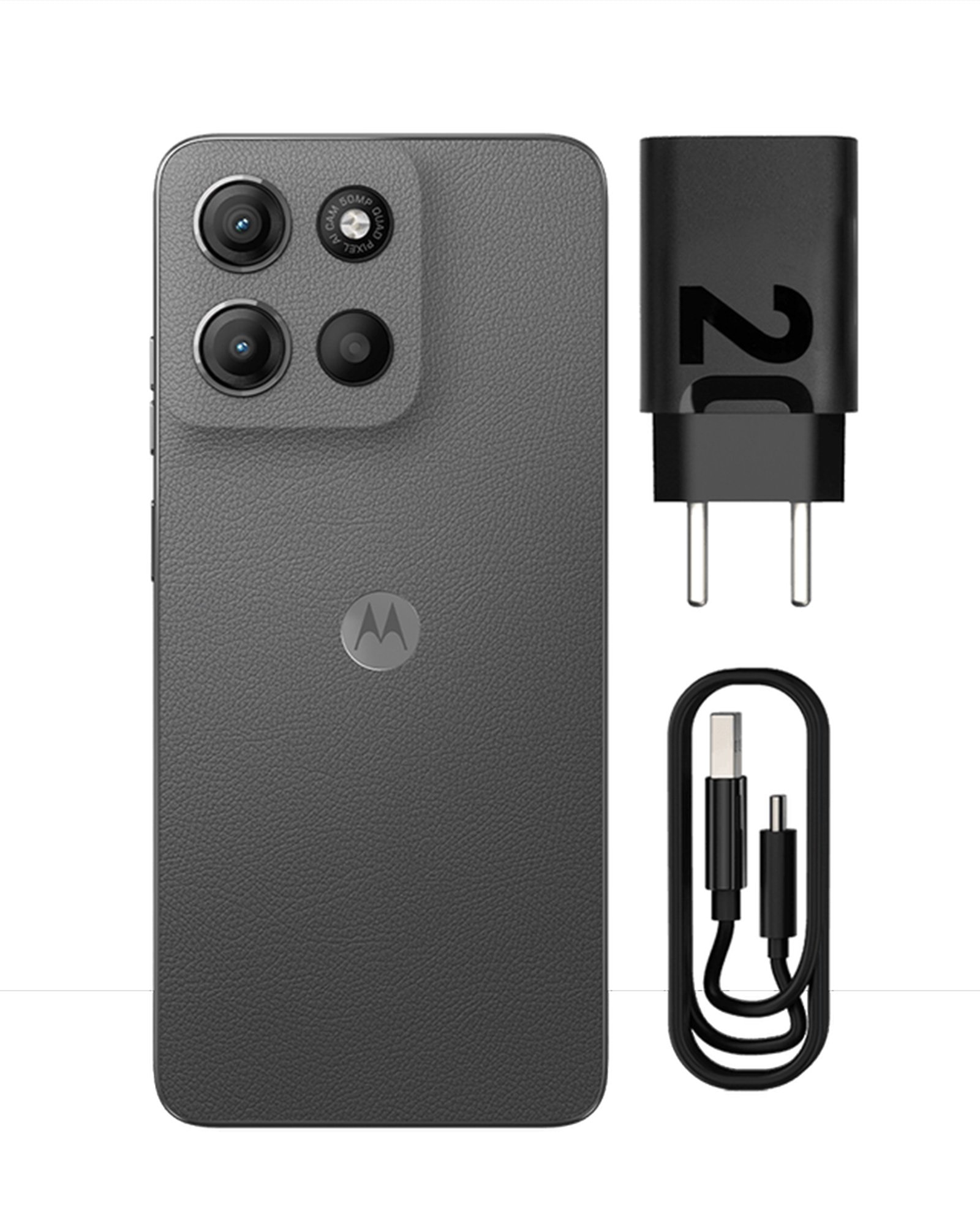 Smartphone moto g15 256GB 12GB (4GB RAM + 8GB RAM Boost) - ÚNICO Cinza Grafite | Motorola