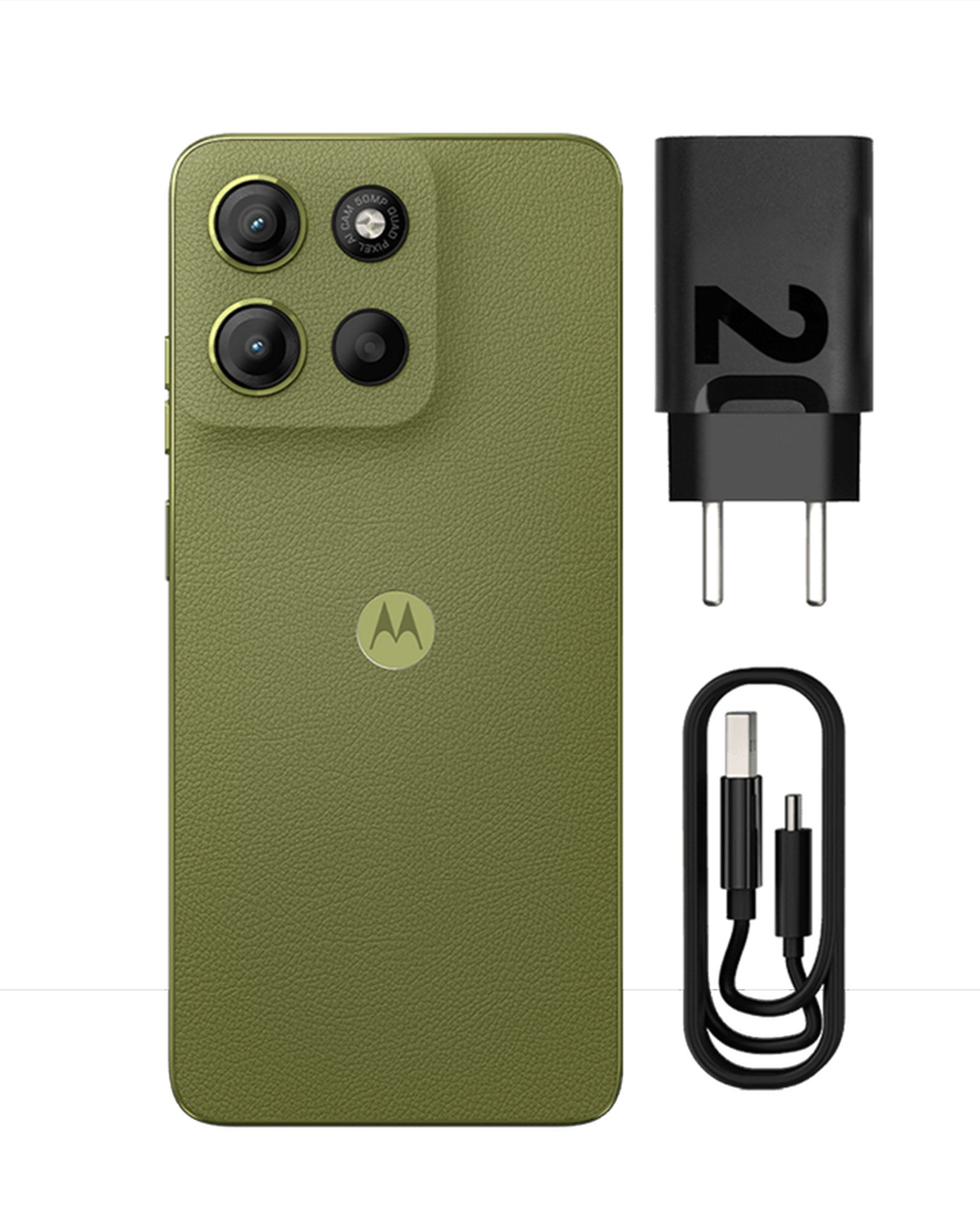 Smartphone moto g15 256GB 12GB (4GB RAM + 8GB RAM Boost) - ÚNICO Verde Musgo | Motorola