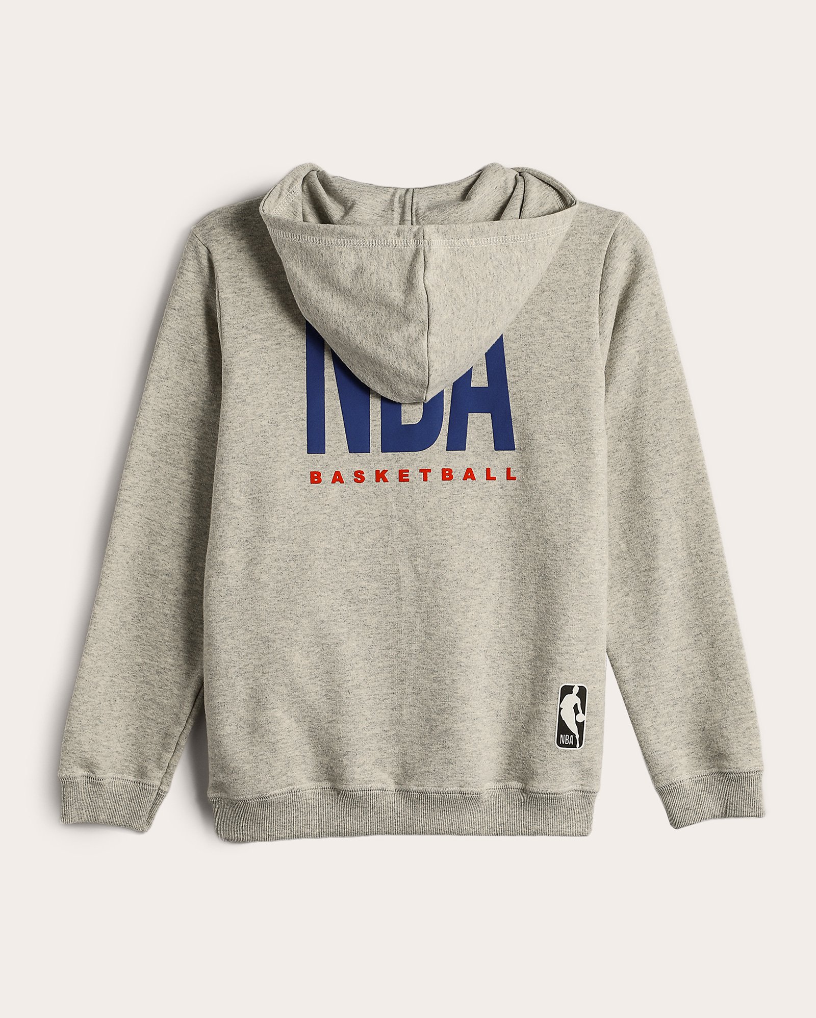 Blusa de moletom juvenil NBA basketball com capuz cinza | NBA