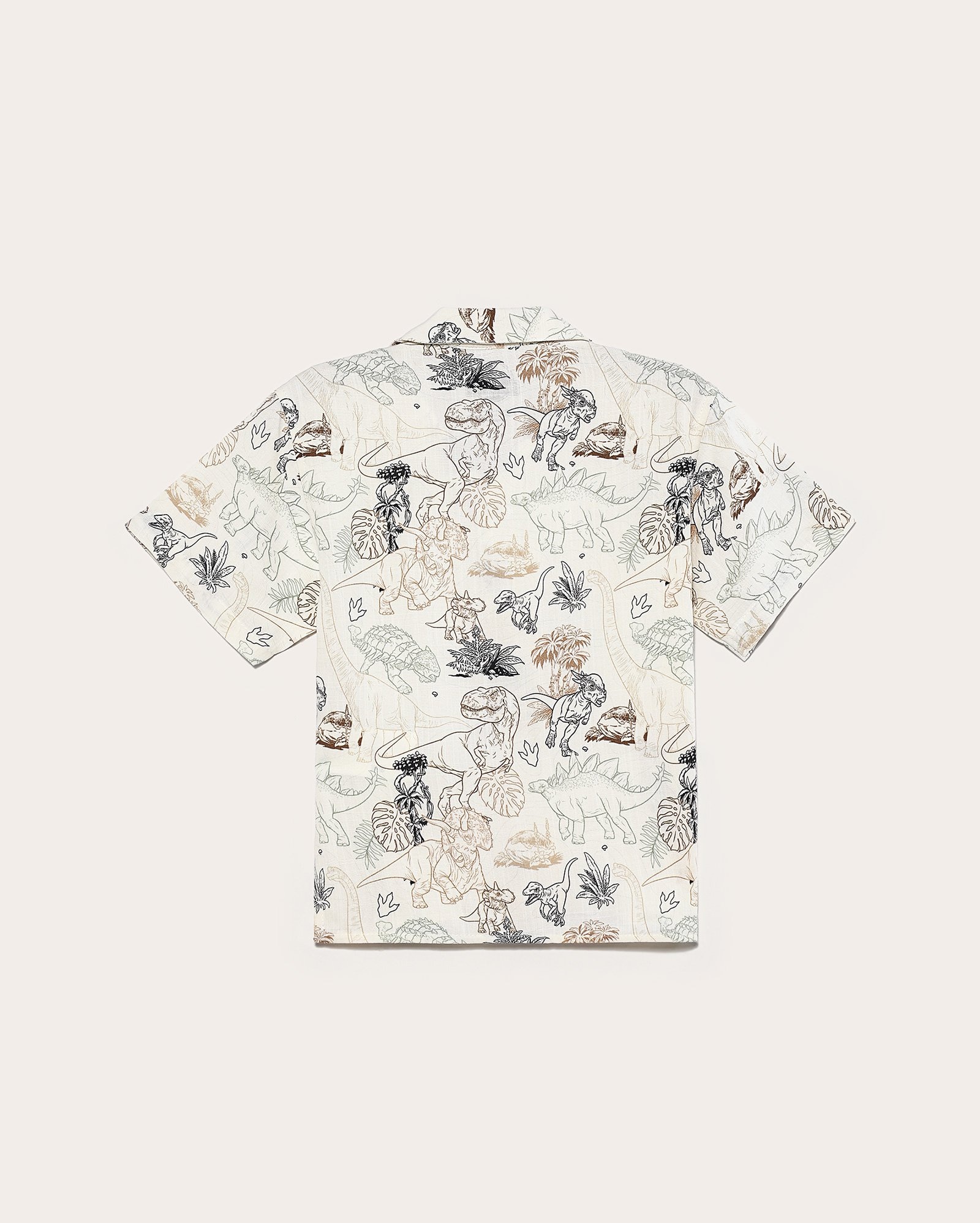 Camisa infantil bowling Jurassic Park dinos 1-4A off-white | Universal