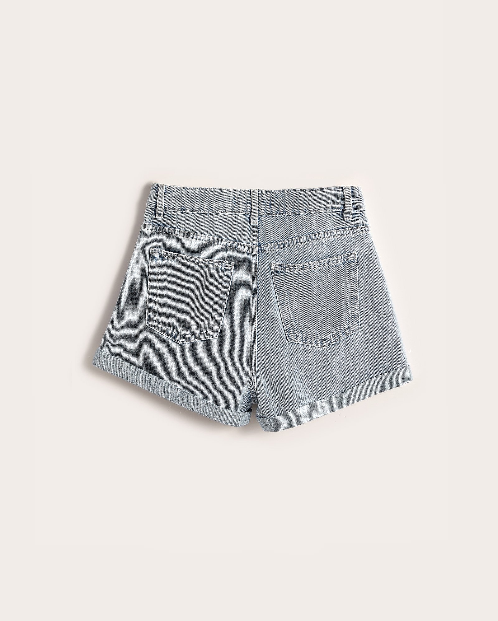 Short jeans juvenil mom barra dobrada | Pool