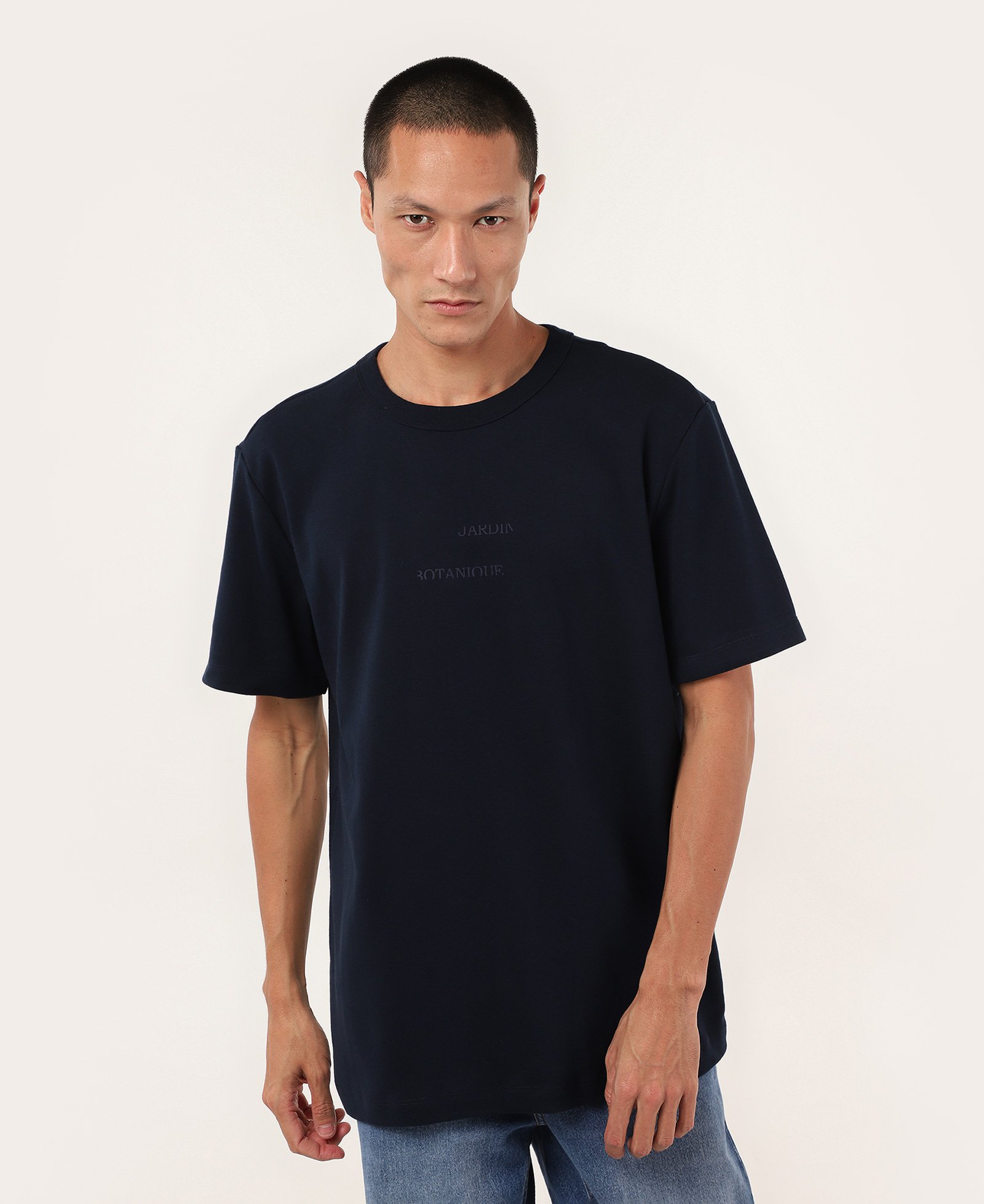 Camiseta masculina regular jardin botanique azul | Original by Riachuelo