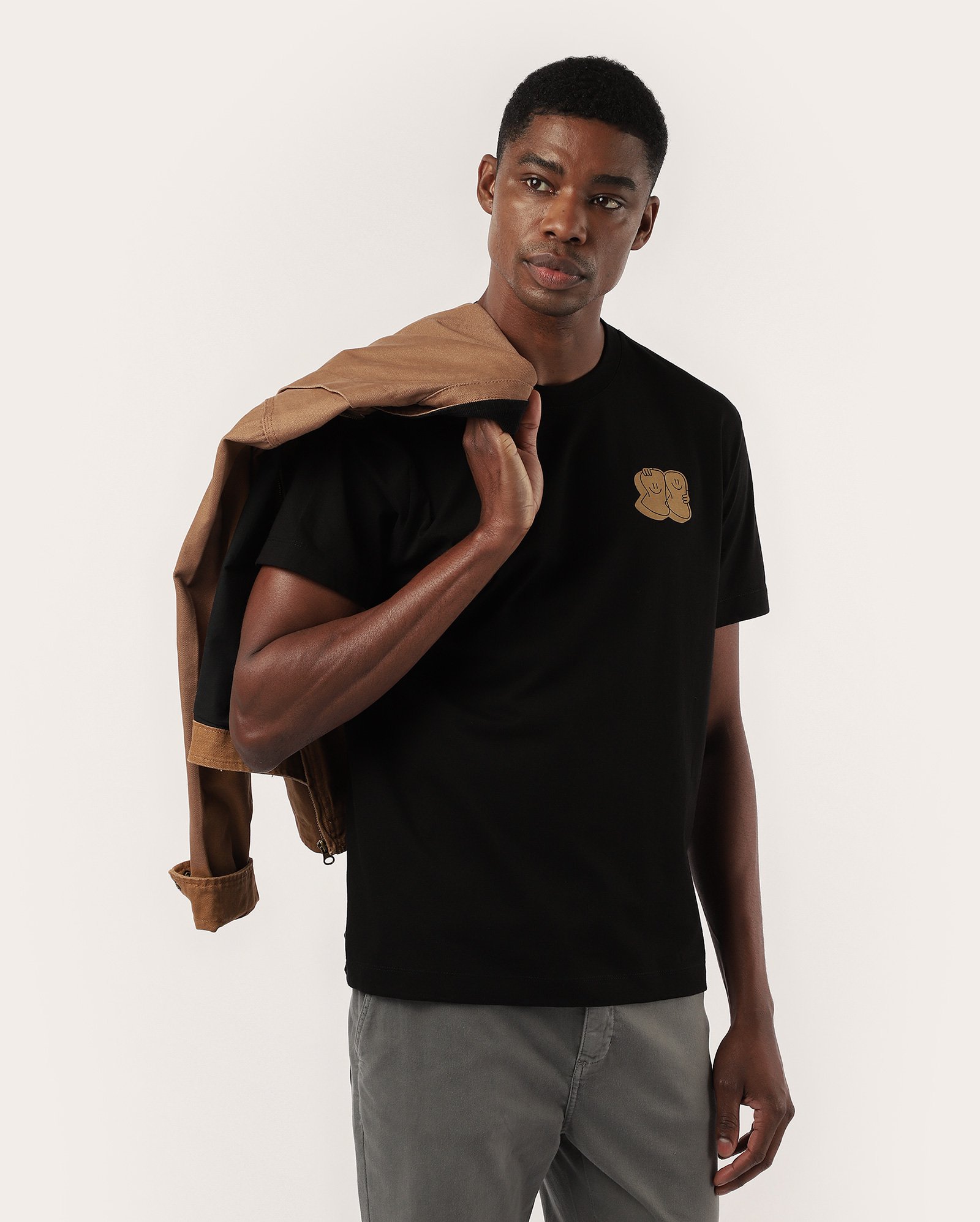 Camiseta masculina regular dad preta | Pool