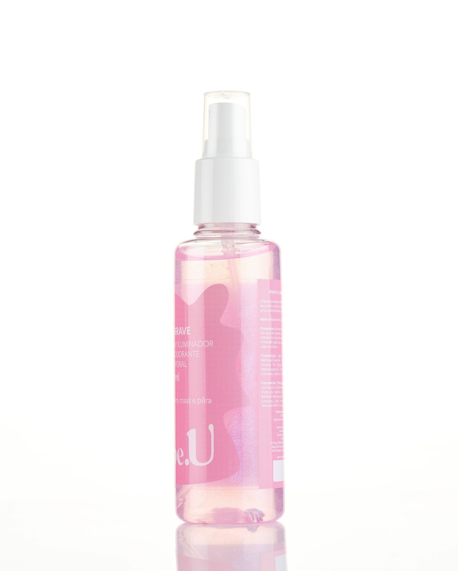 Body splash iluminador desodorante corporal be brave 140ml | be.U by Riachuelo
