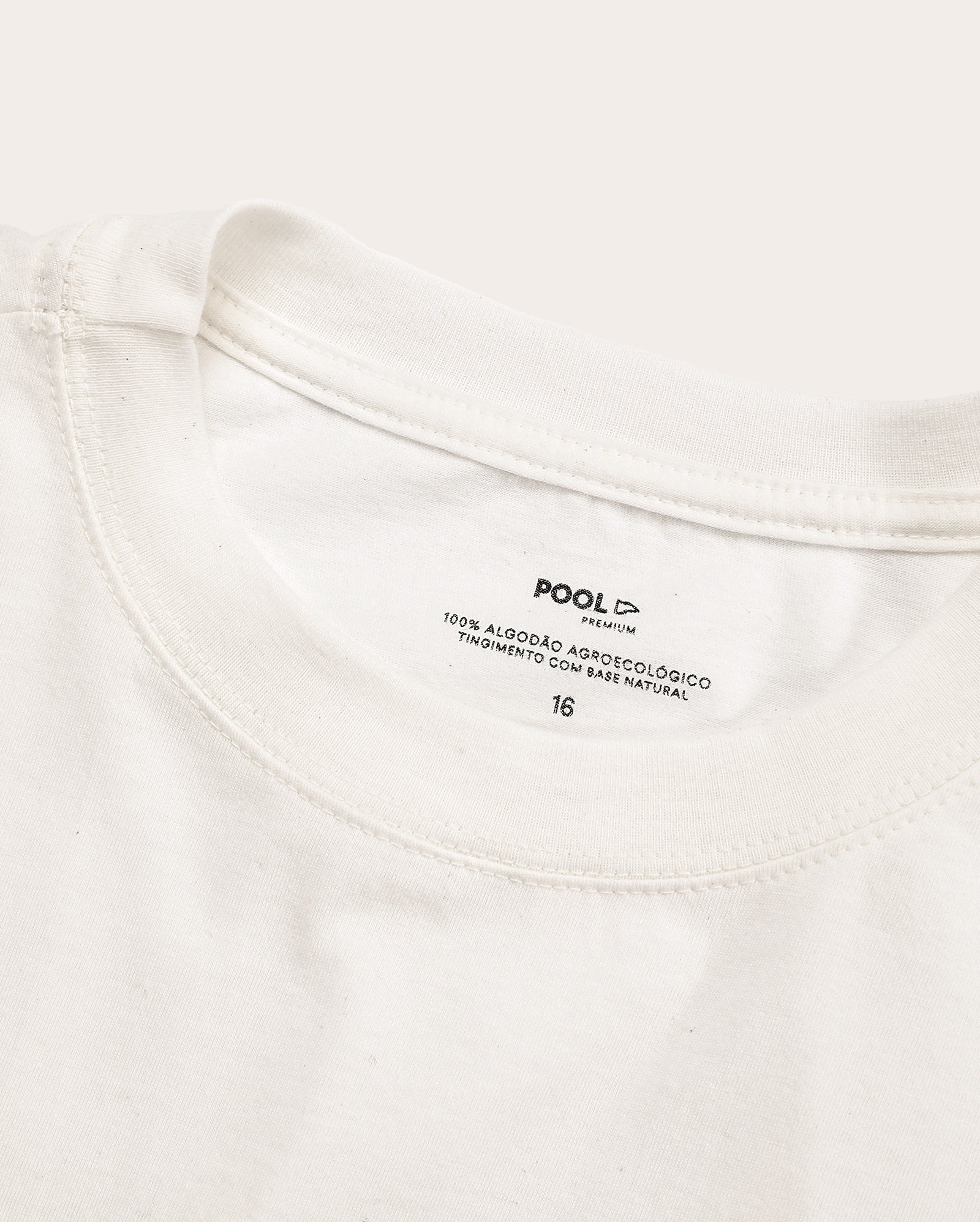 Camiseta juvenil relaxed de algodão agroecológico - Branco | Riachuelo