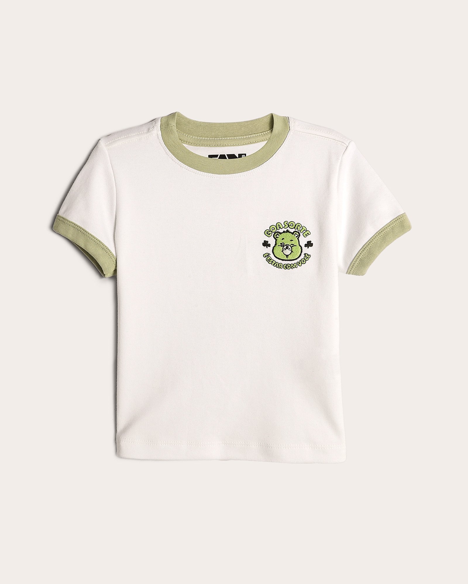 Camiseta infantil Ursinhos Carinhosos 2-8A branca | FANLAB