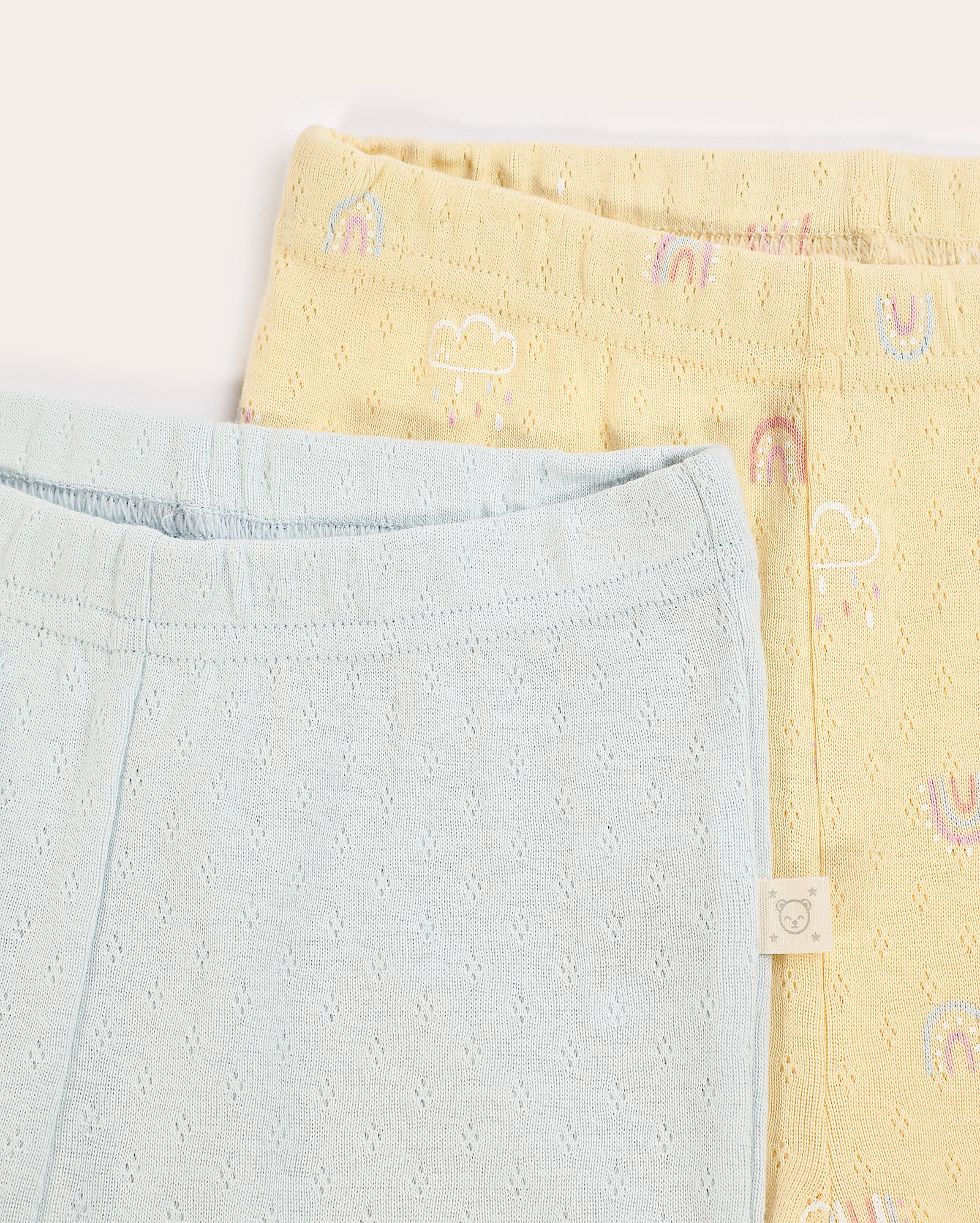 Kit calça bebê 2 peças arco-íris multicor | Baby Way