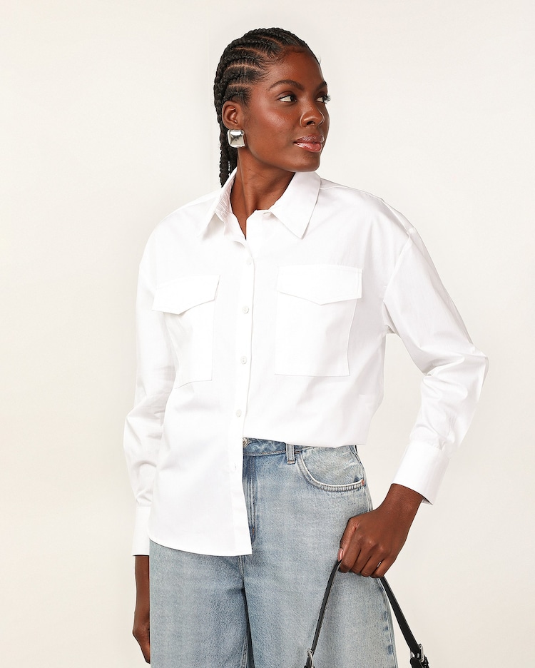 Blusa Branca Feminina Riachuelo Cartão Riachuelo Riachuelo Camisa