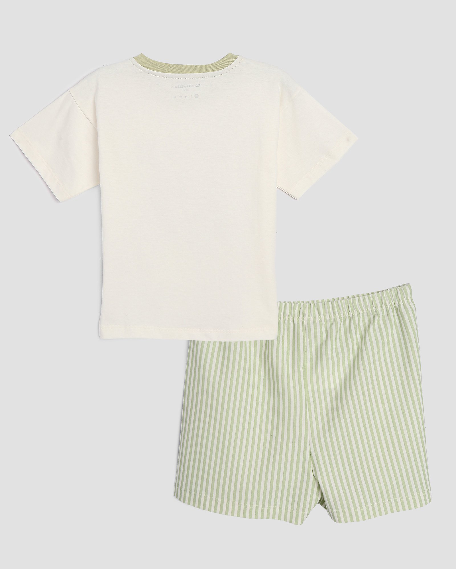 Pijama curto infantojuvenil gatinho listrado 6-14A multicor | Accessori by Riachuelo