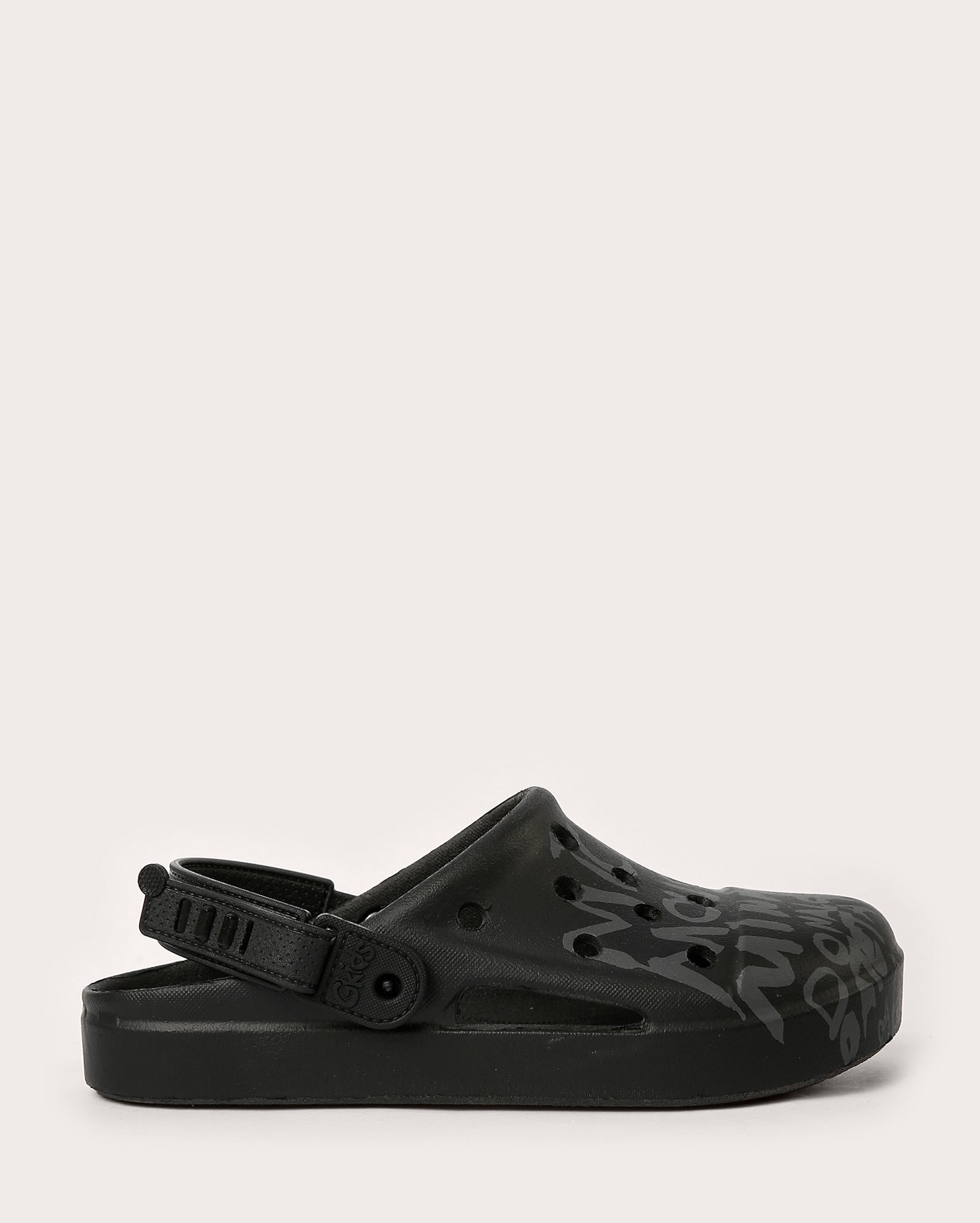 Sandália Clog infantil Extraimaginário preta | Disney