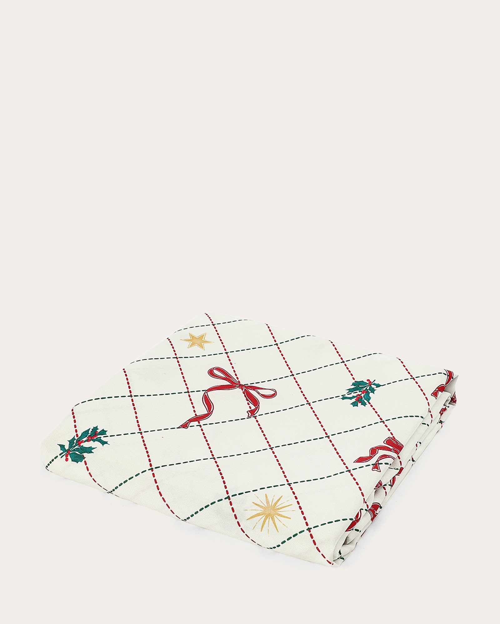 Toalha de mesa impermeável árvore natalina 140x140cm branca | Casa Riachuelo
