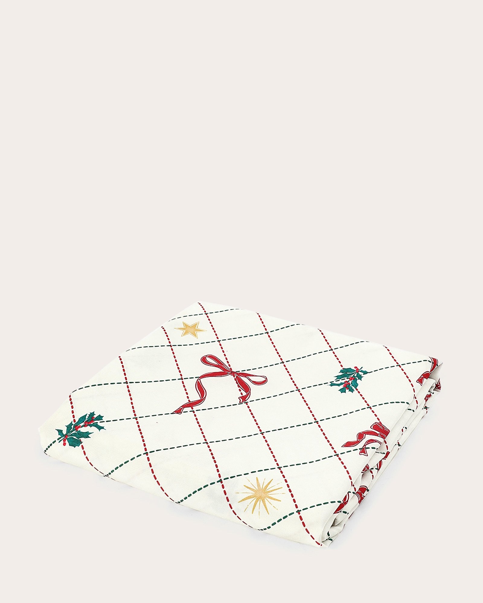 Toalha de mesa impermeável laços 160x240cm branca | Casa Riachuelo