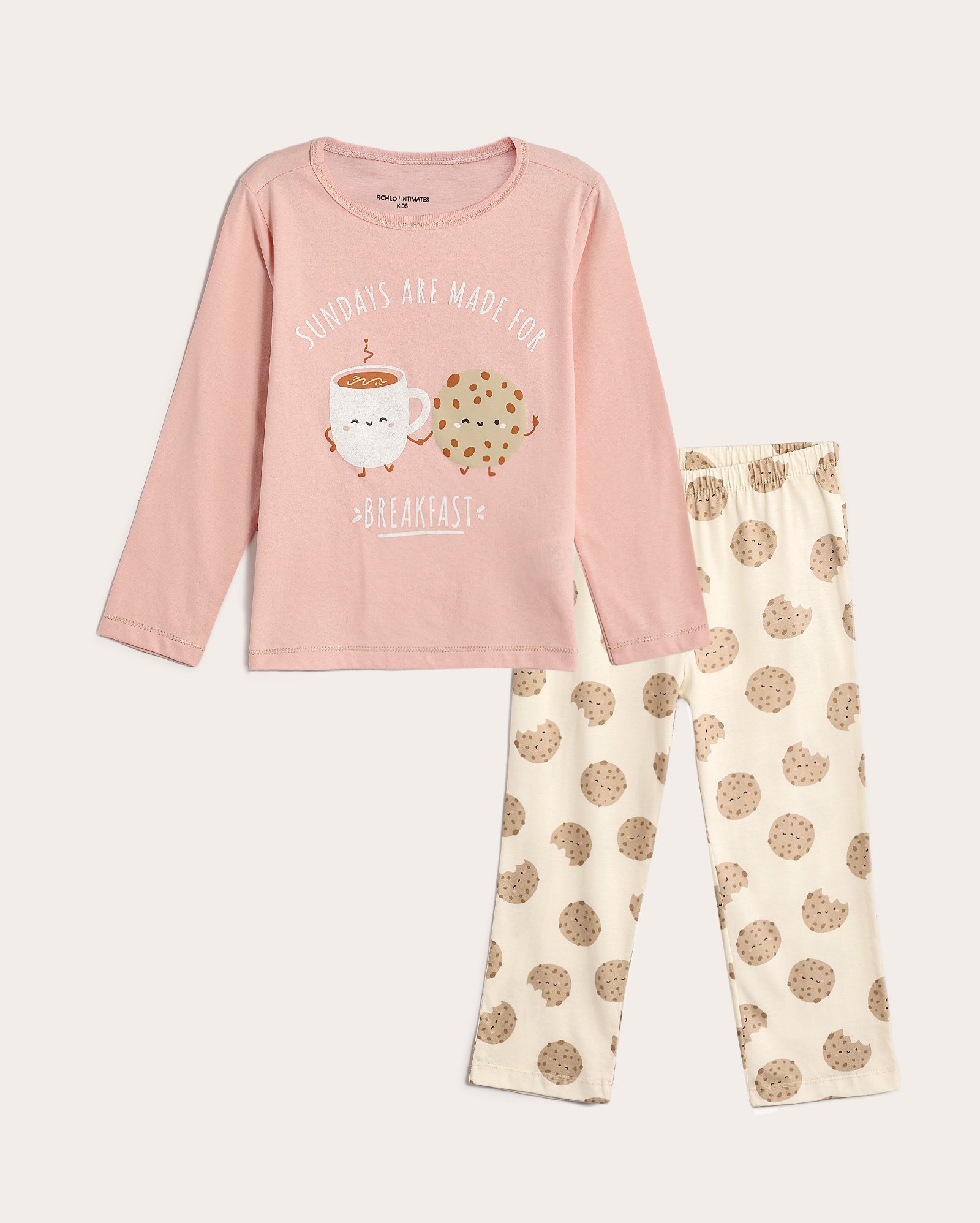 Pijama longo infantojuvenil breakfast 6-14A multicor | Accessori by Riachuelo