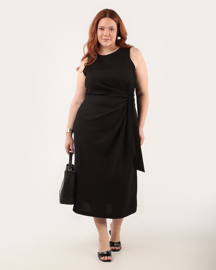 Malha Crepe Lunender Vestido De Malha Curto Plus Size Vestido Midi