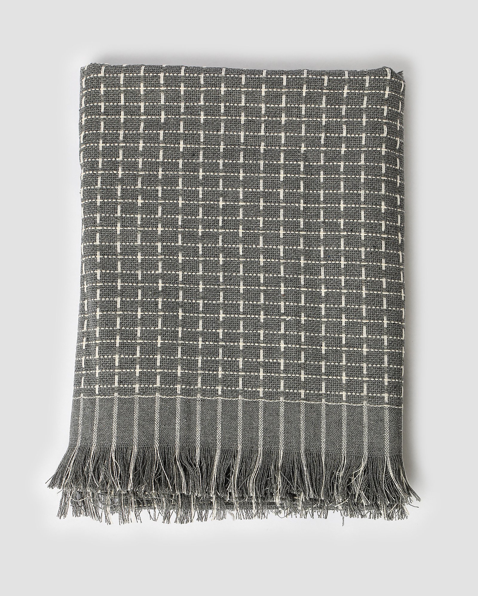 Manta decorativa para sofá Oslo 120X145cm cinza | Casa Riachuelo