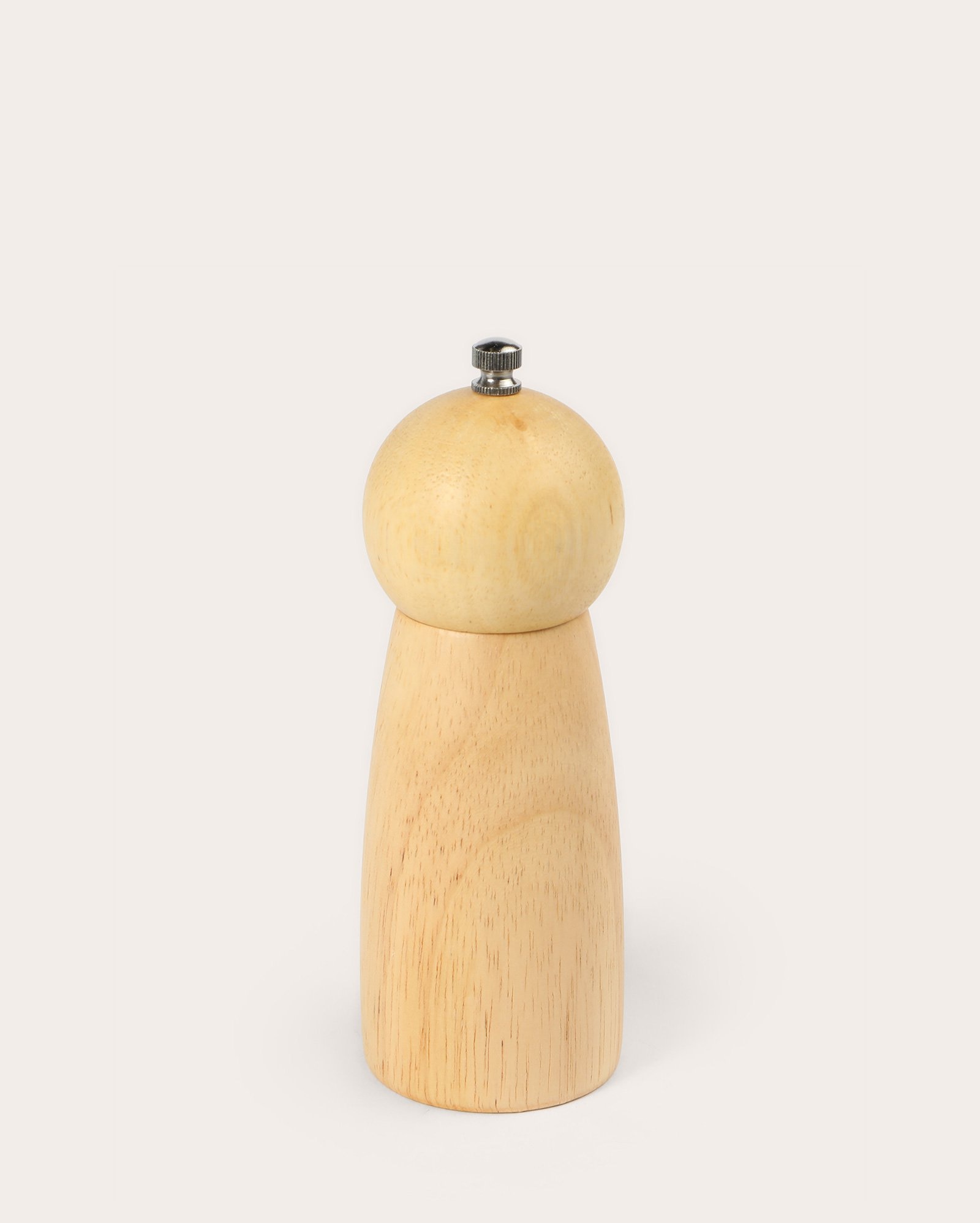 Moedor de Madeira para Sal e Pimenta 17cm bege | Casa Riachuelo