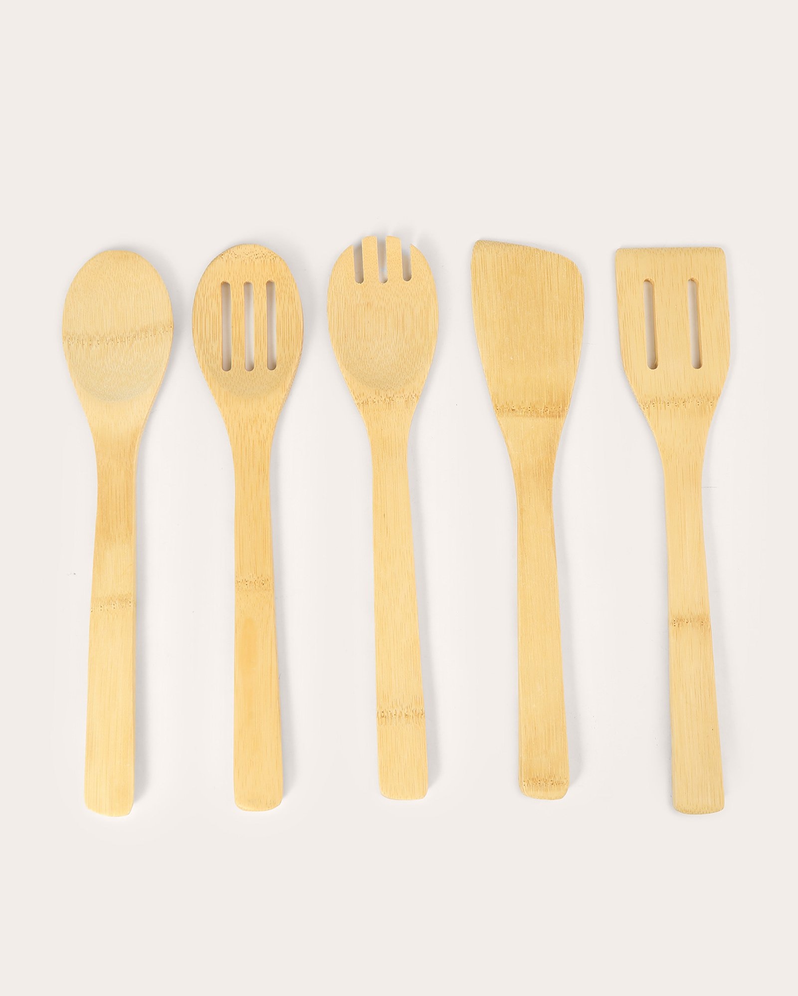 Jogo de utensílios 6 peças Classic bambu | Casa Riachuelo