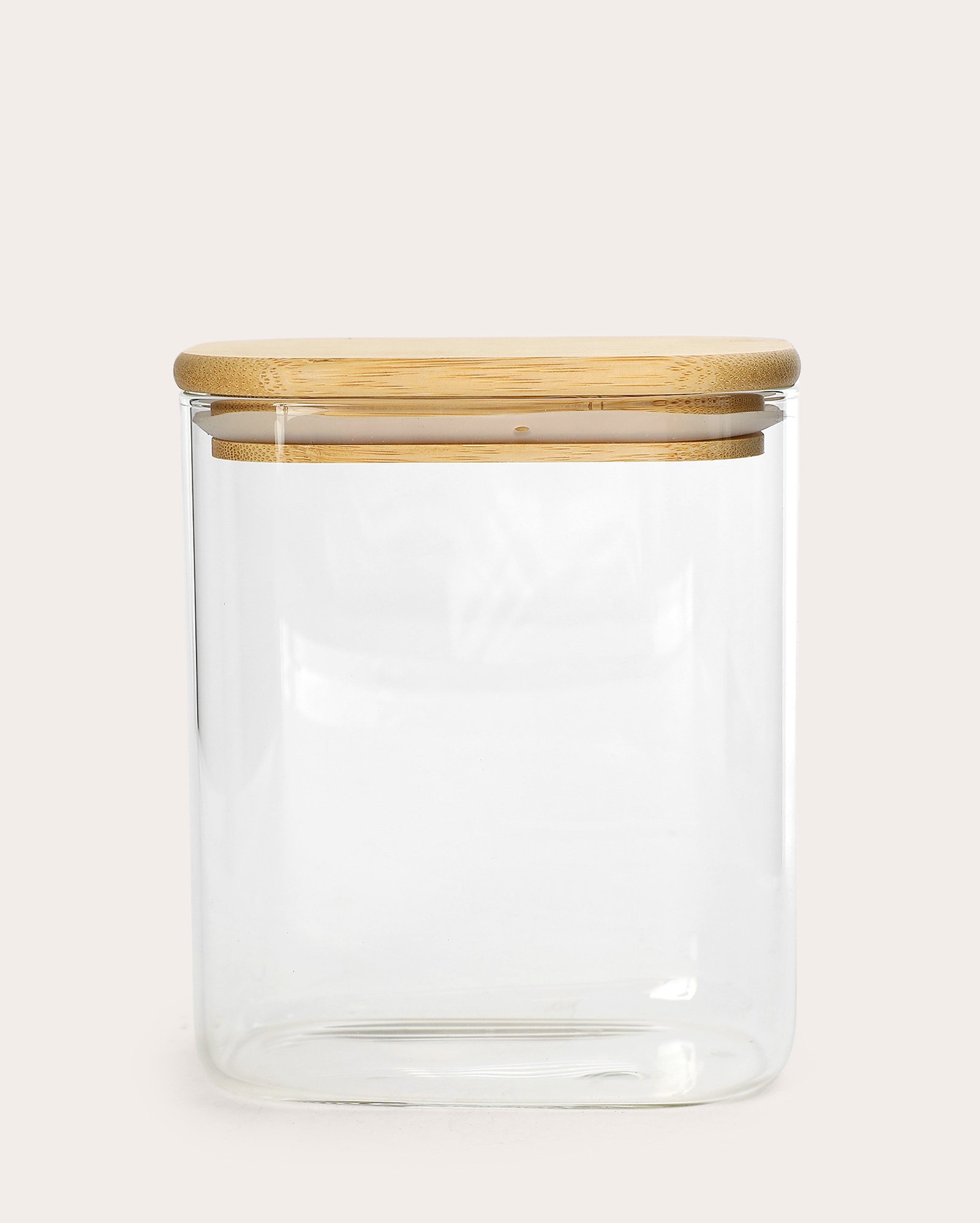 Pote de vidro multiuso com tampa 14cm | Casa Riachuelo