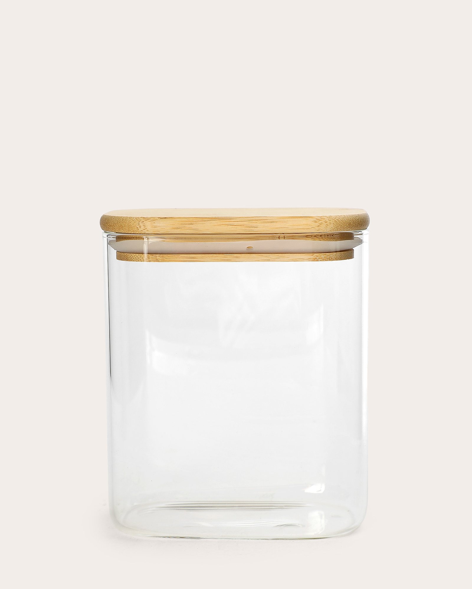 Pote de vidro multiuso com tampa 14cm | Casa Riachuelo