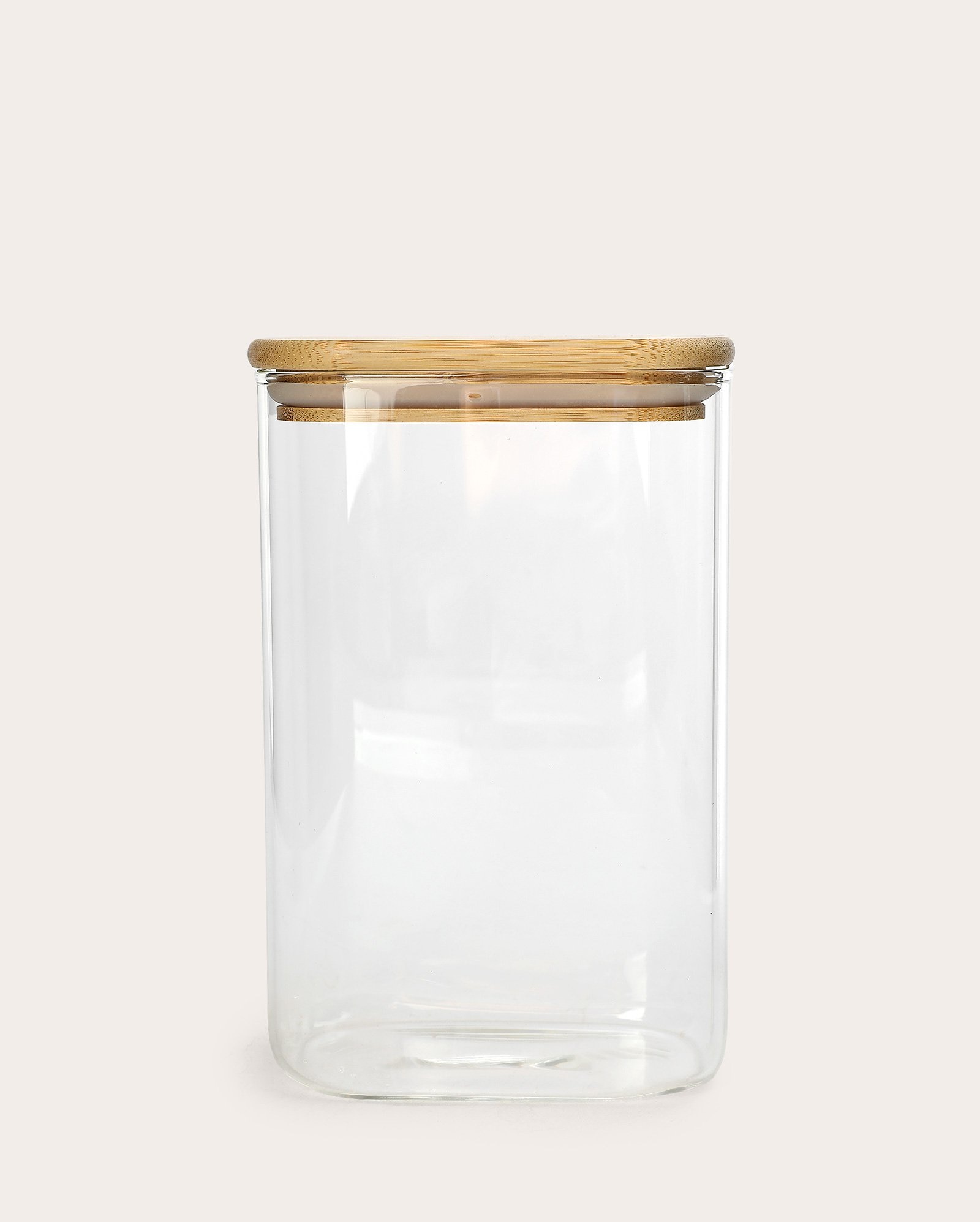 Pote de vidro multiuso com tampa 18cm | Casa Riachuelo