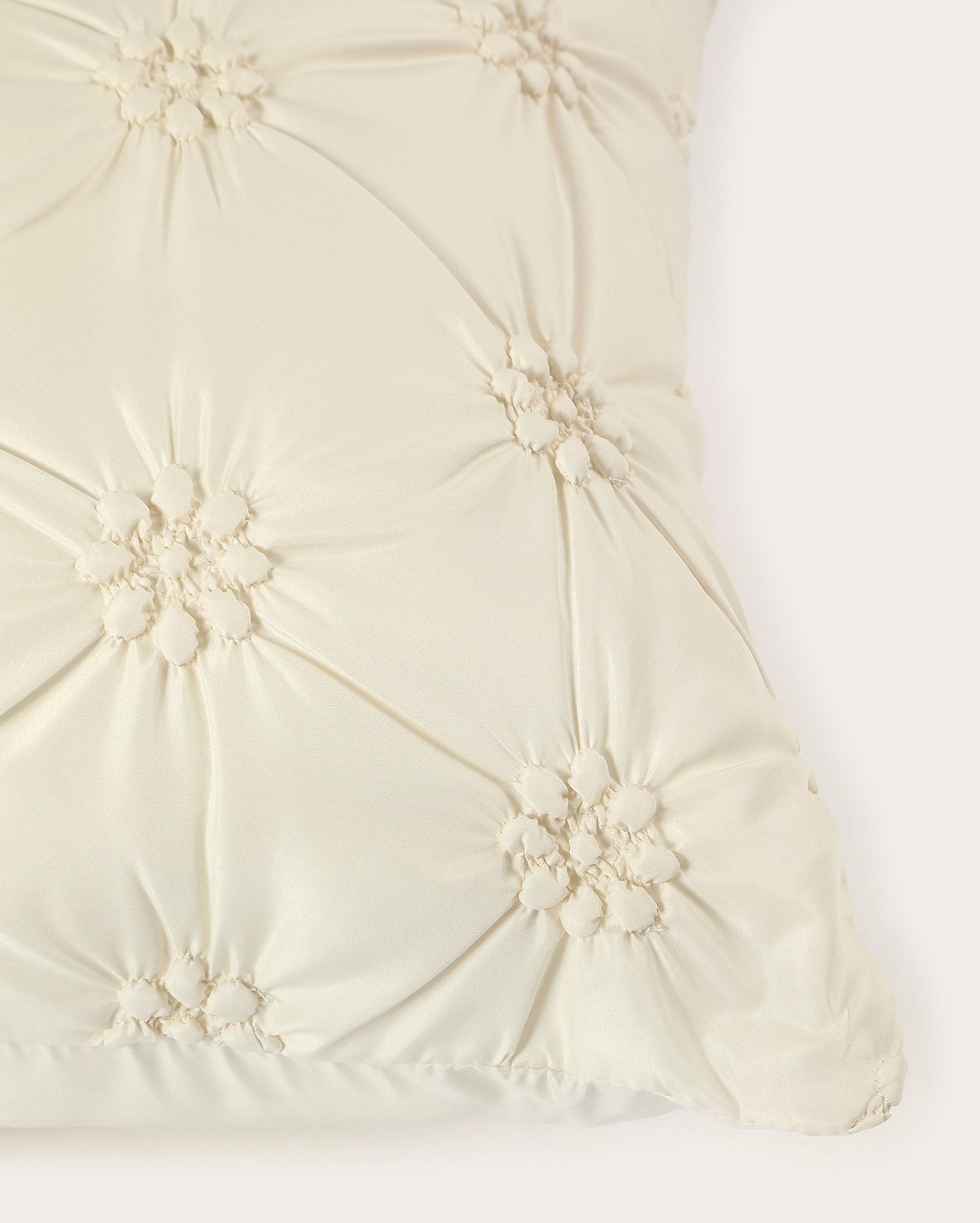 Almofada quadrada Adele 45x45cm bege | Casa Riachuelo