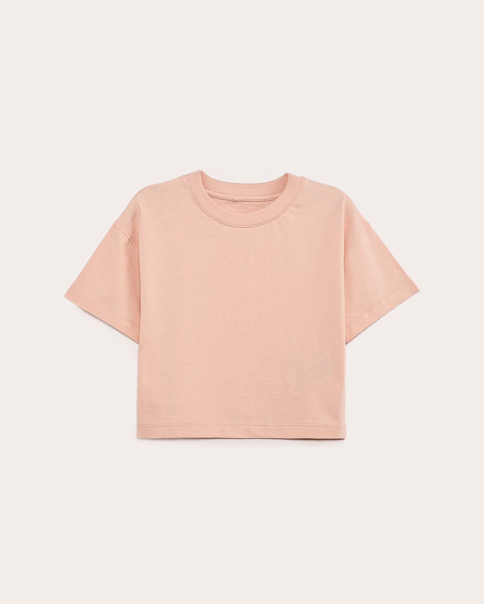 Camiseta infantil oversized de algodão agroecológico 4-10A - Rosa Claro | Riachuelo