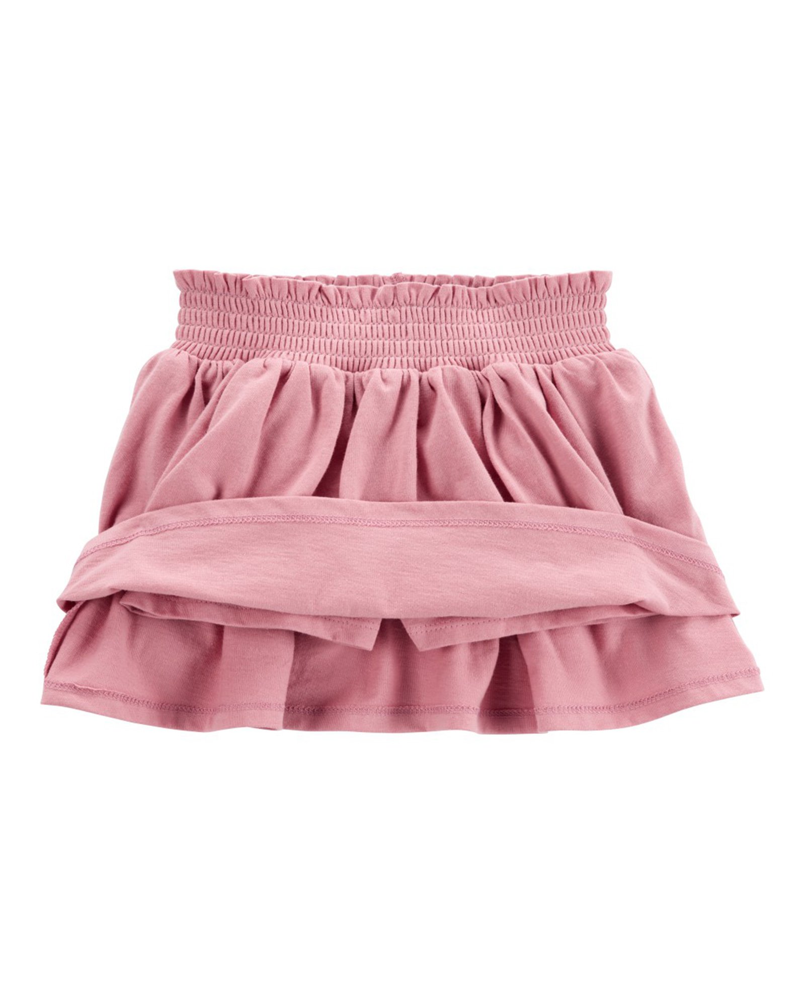 Short-saia infantil evasê com lastex rosa | Carter's