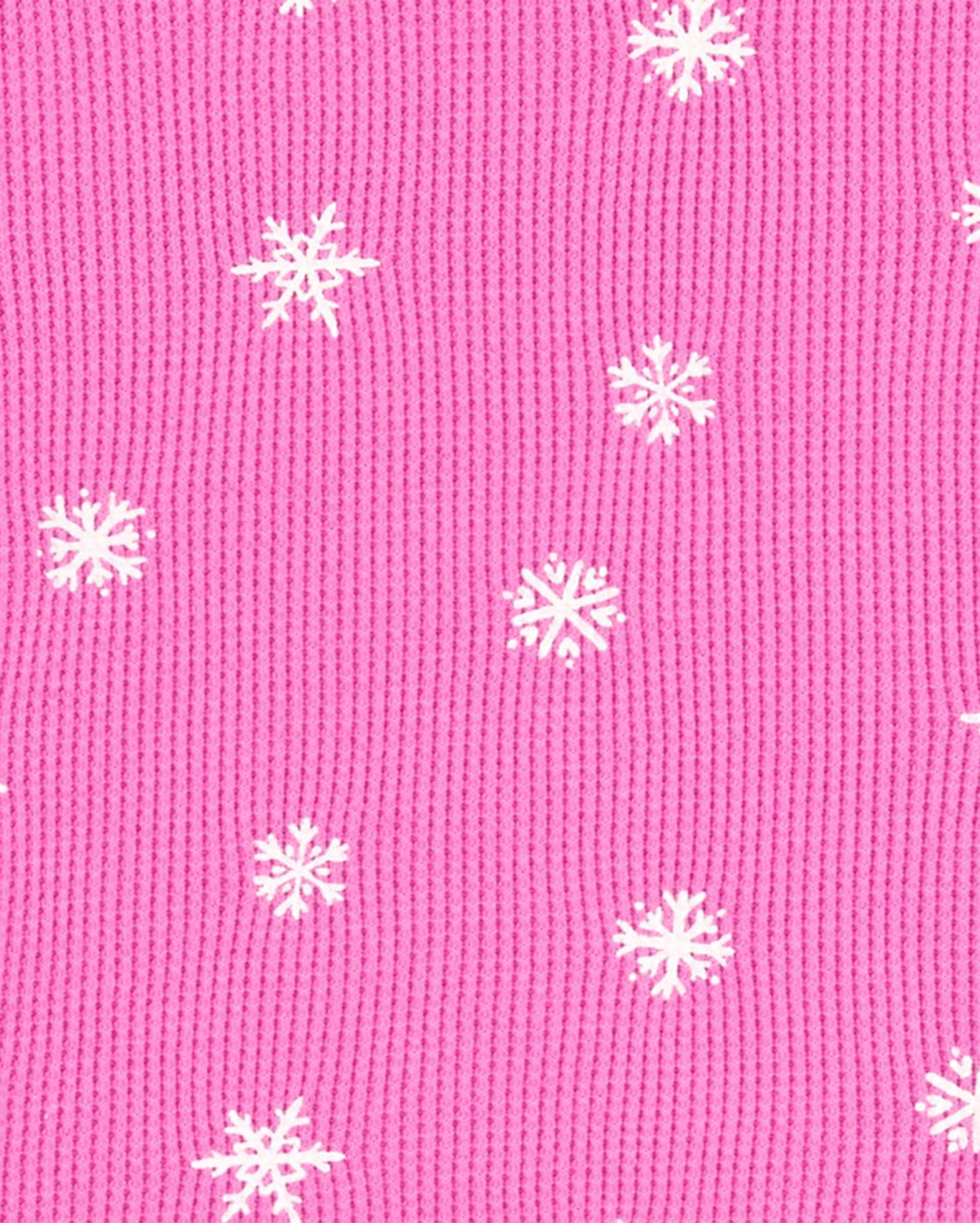 Pijama longo bebê 4 peças texturizado neve multicor | Carter's